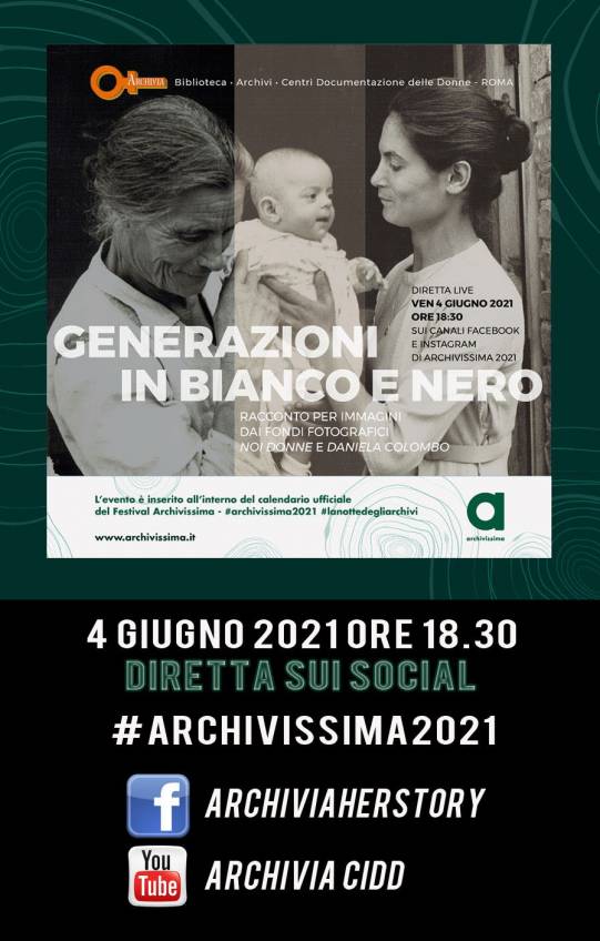Foto: GENERAZIONI IN BIANCO E NERO. ARCHIVISSIMA 2021