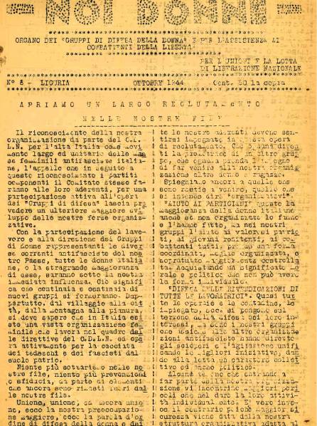 Noi Donne del 01-10-1944