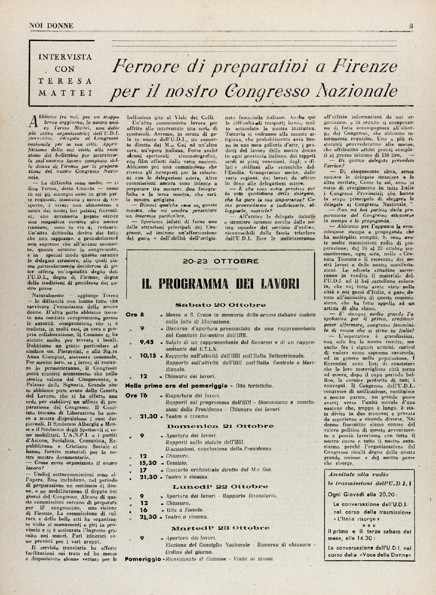 Foto: Congresso nazionale per la ricostruzione