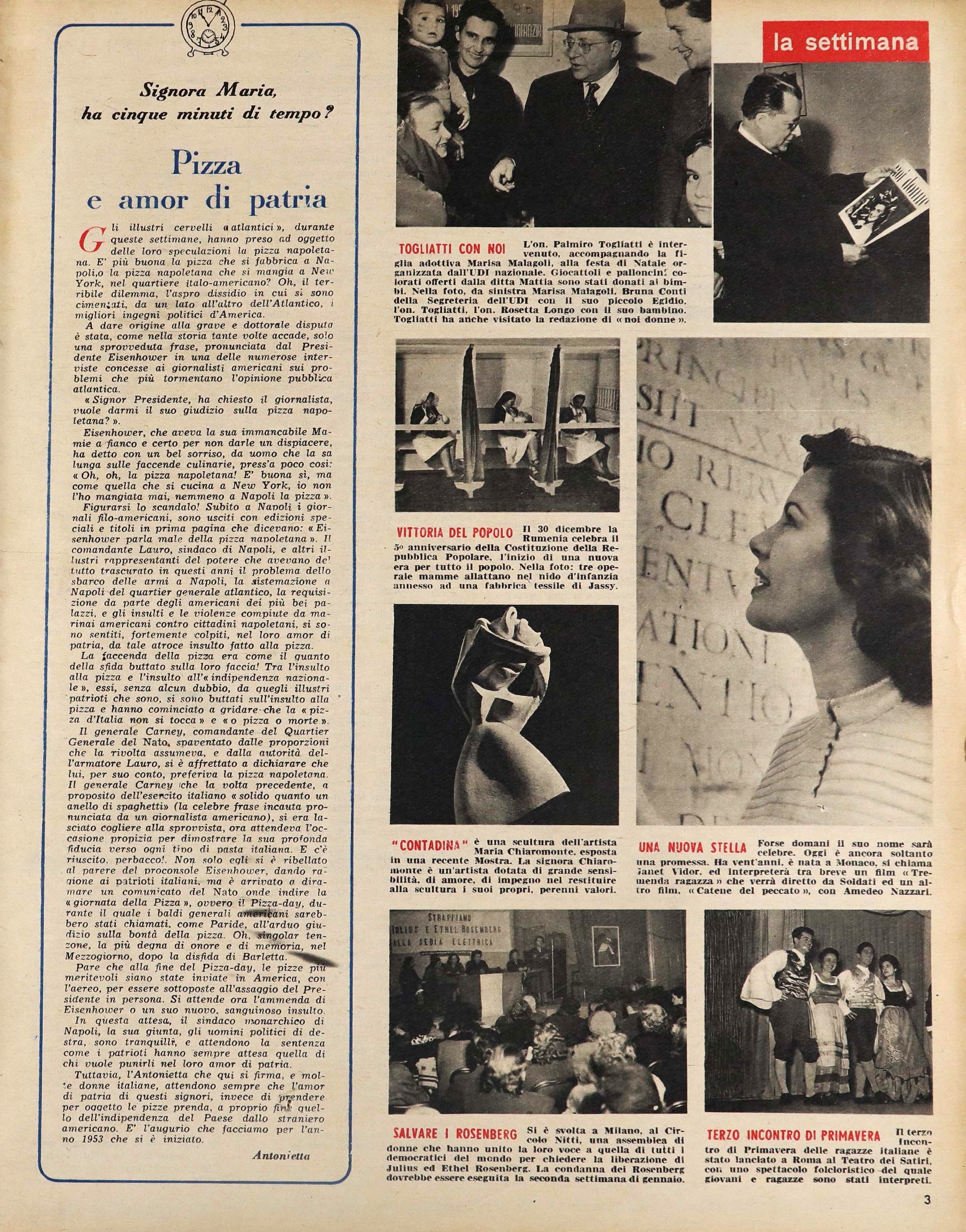 Foto: Noi Donne VIII n. 1