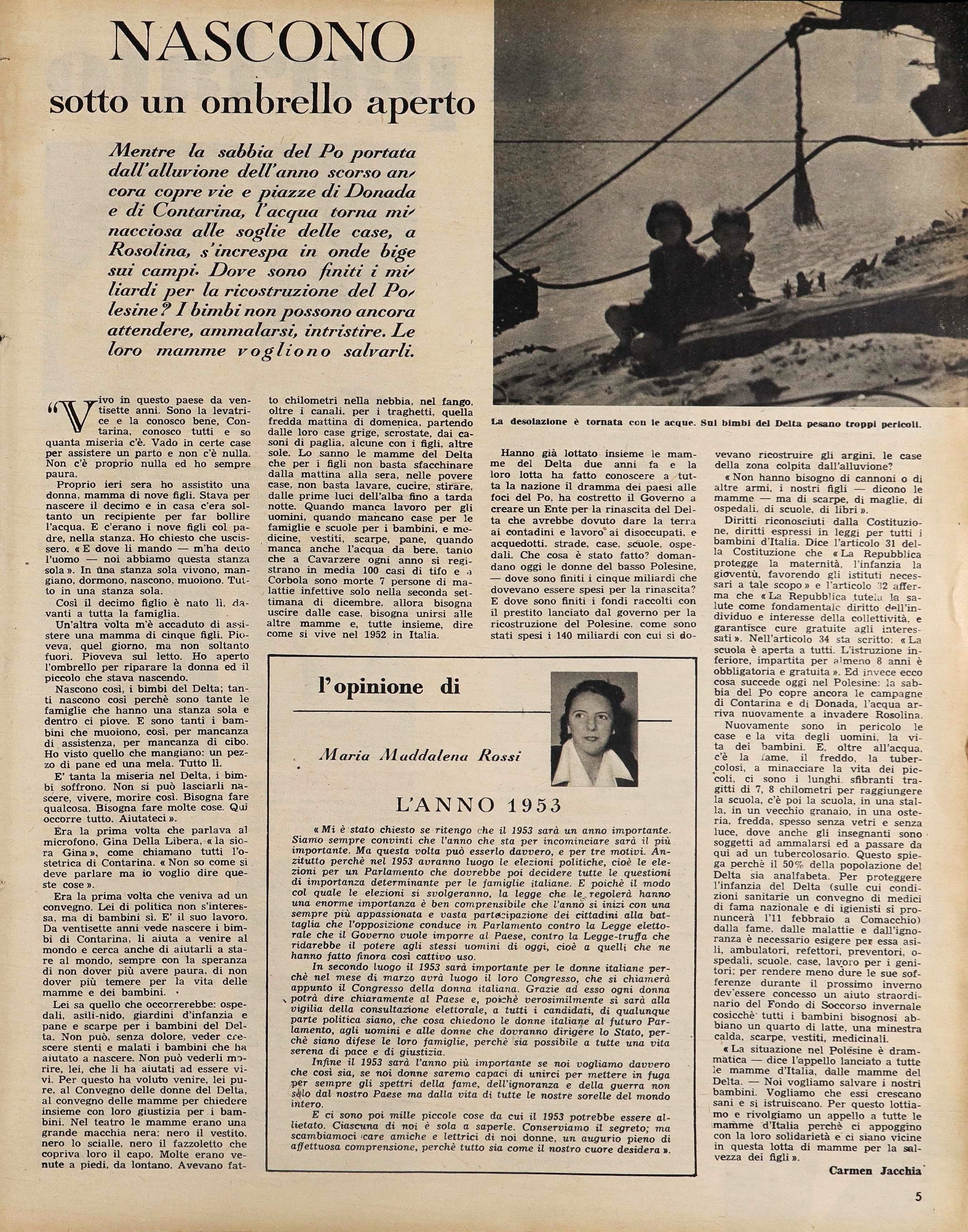 Foto: Noi Donne VIII n. 1