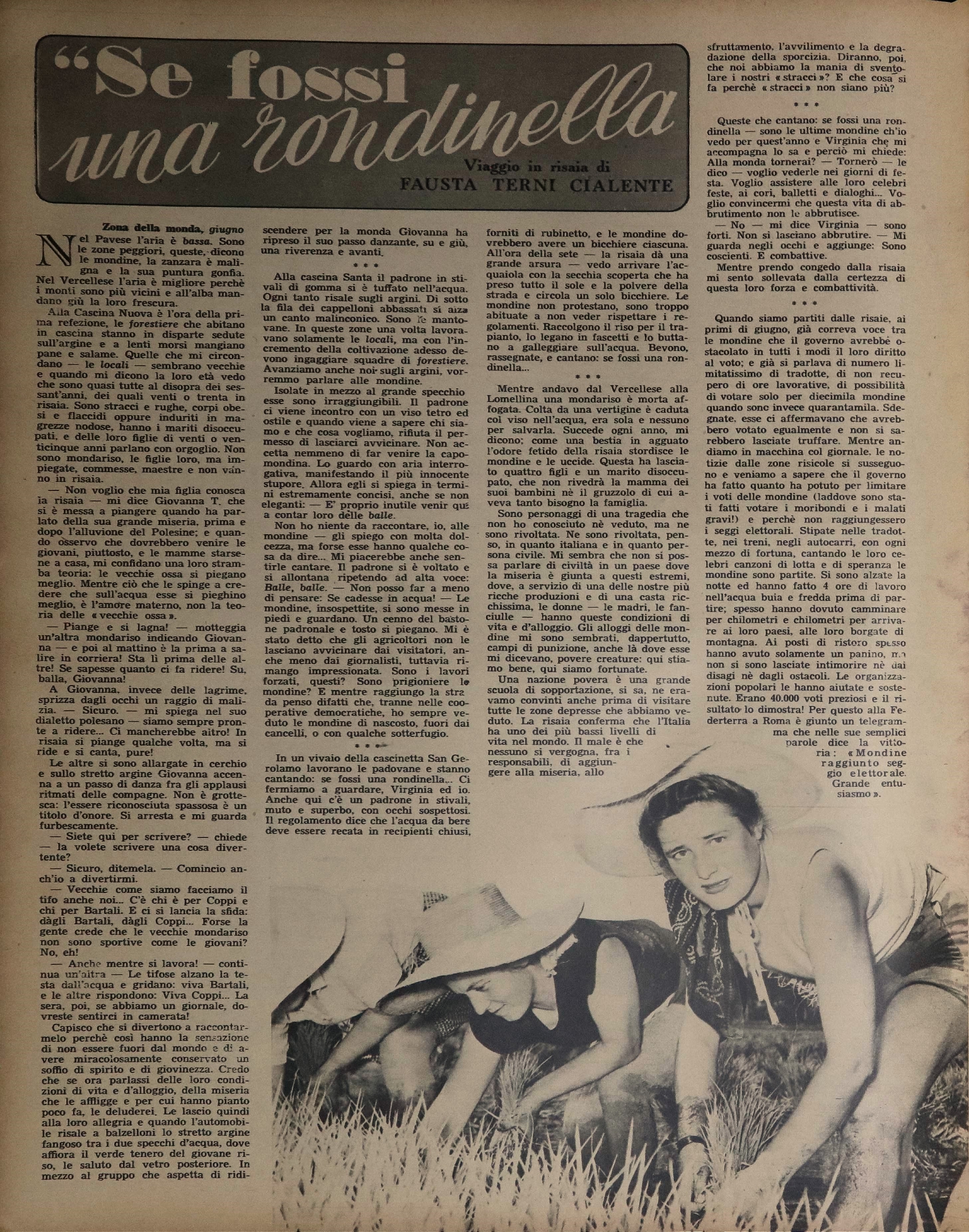Foto: Noi Donne VIII n. 25