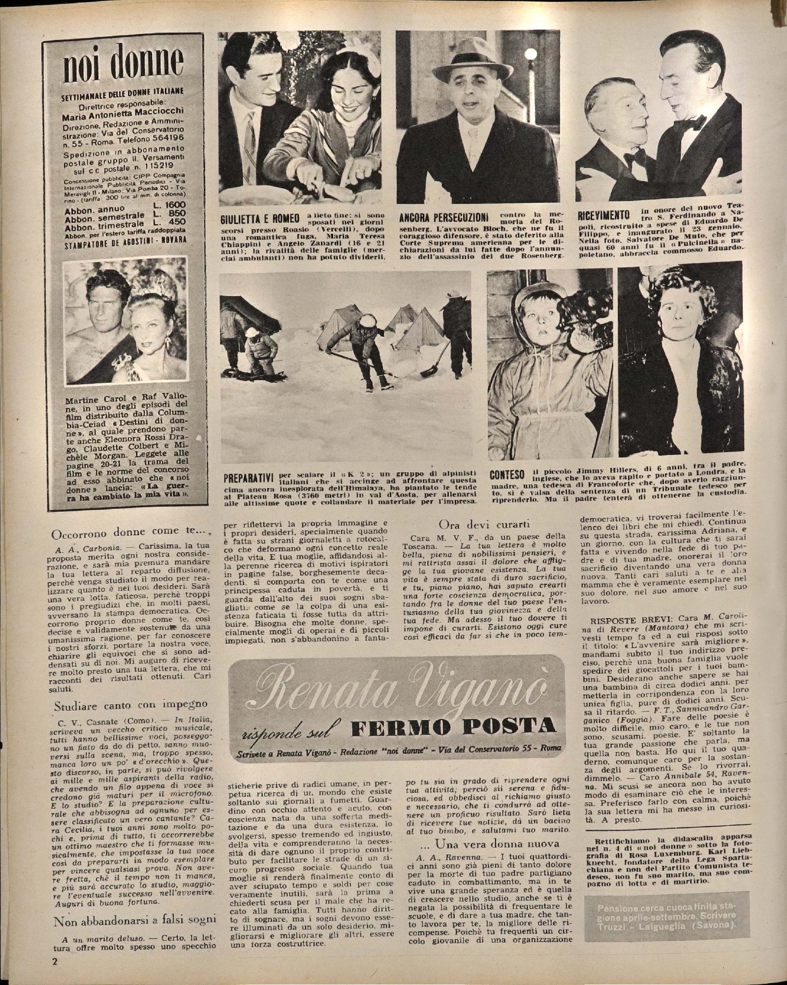 Foto: Noi Donne IX n. 6