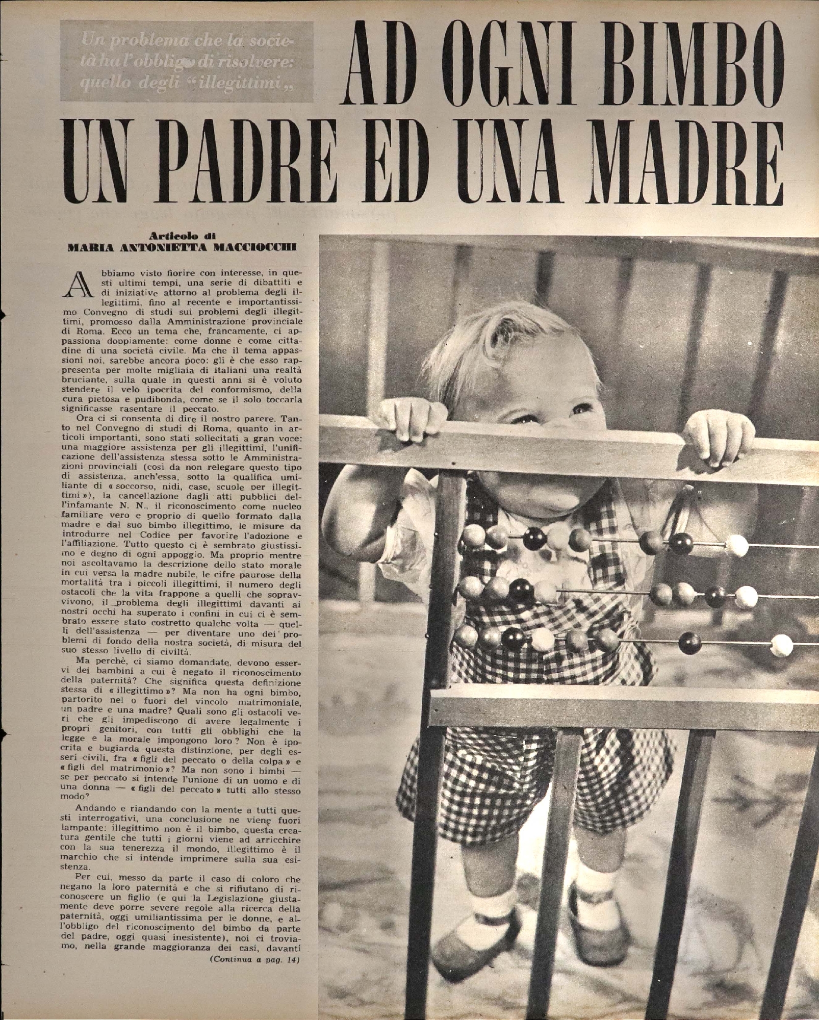 Foto: Noi Donne IX n. 6