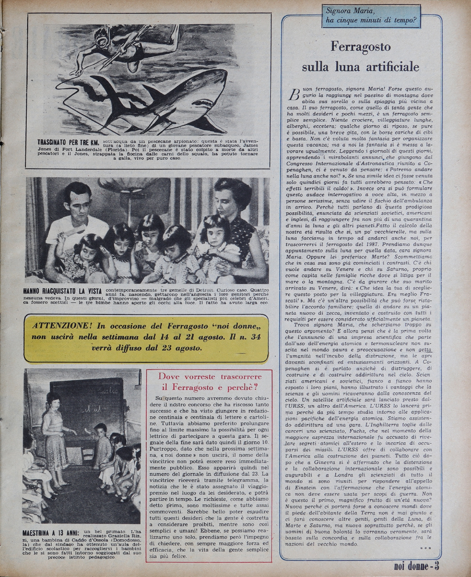 Foto: Noi Donne X n. 33