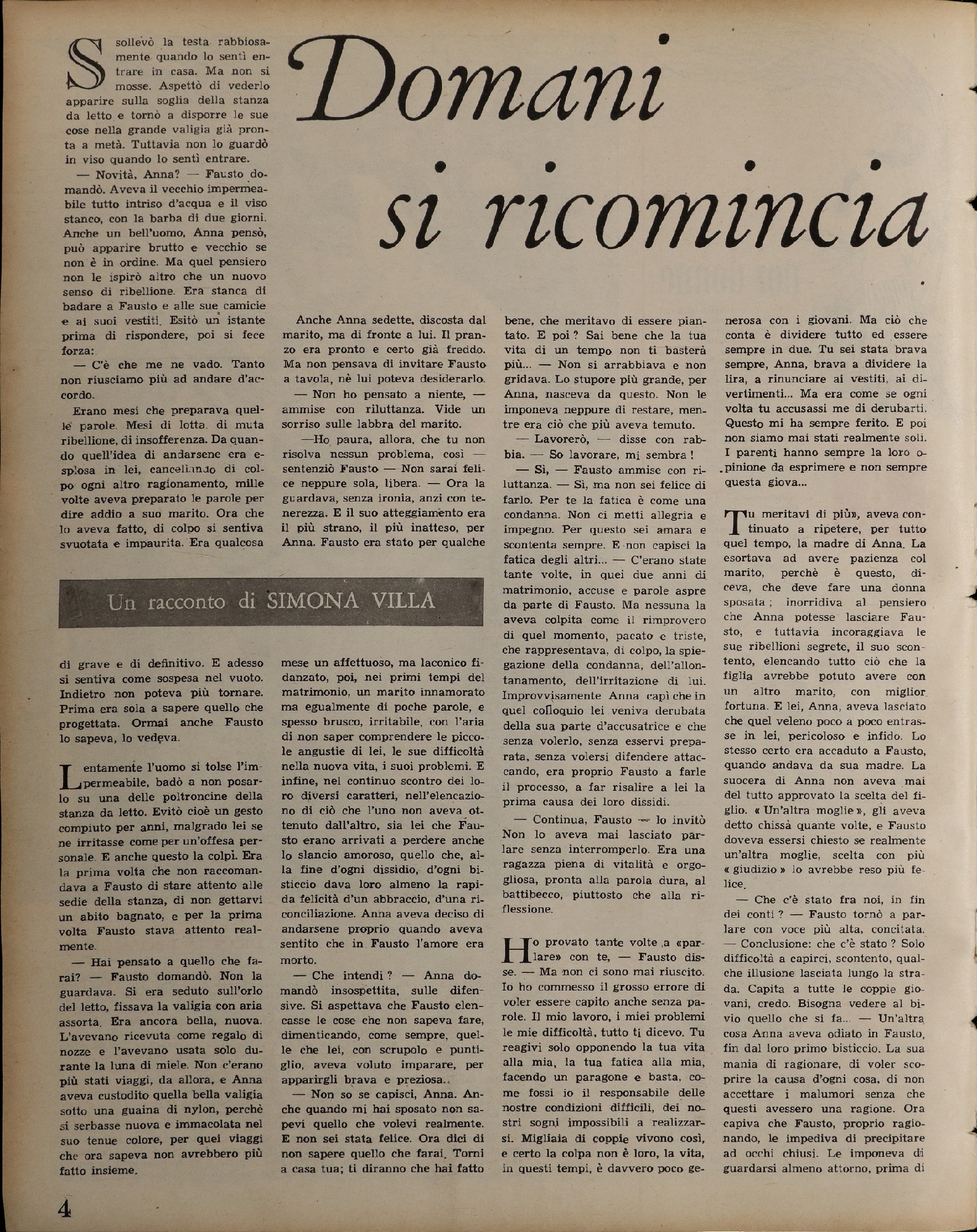 Foto: Noi Donne XII n. 8