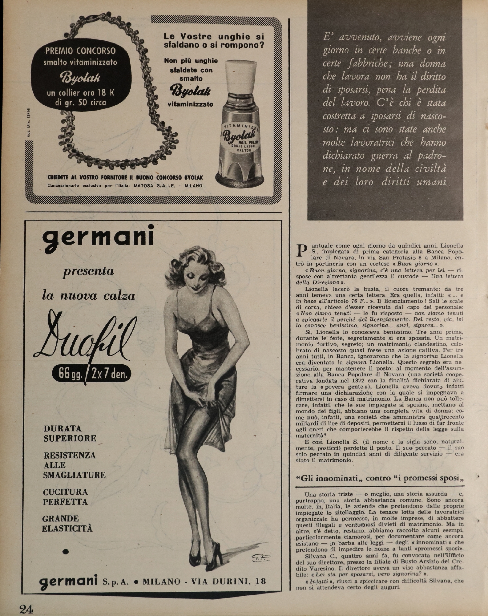 Foto: Noi Donne XII n. 16