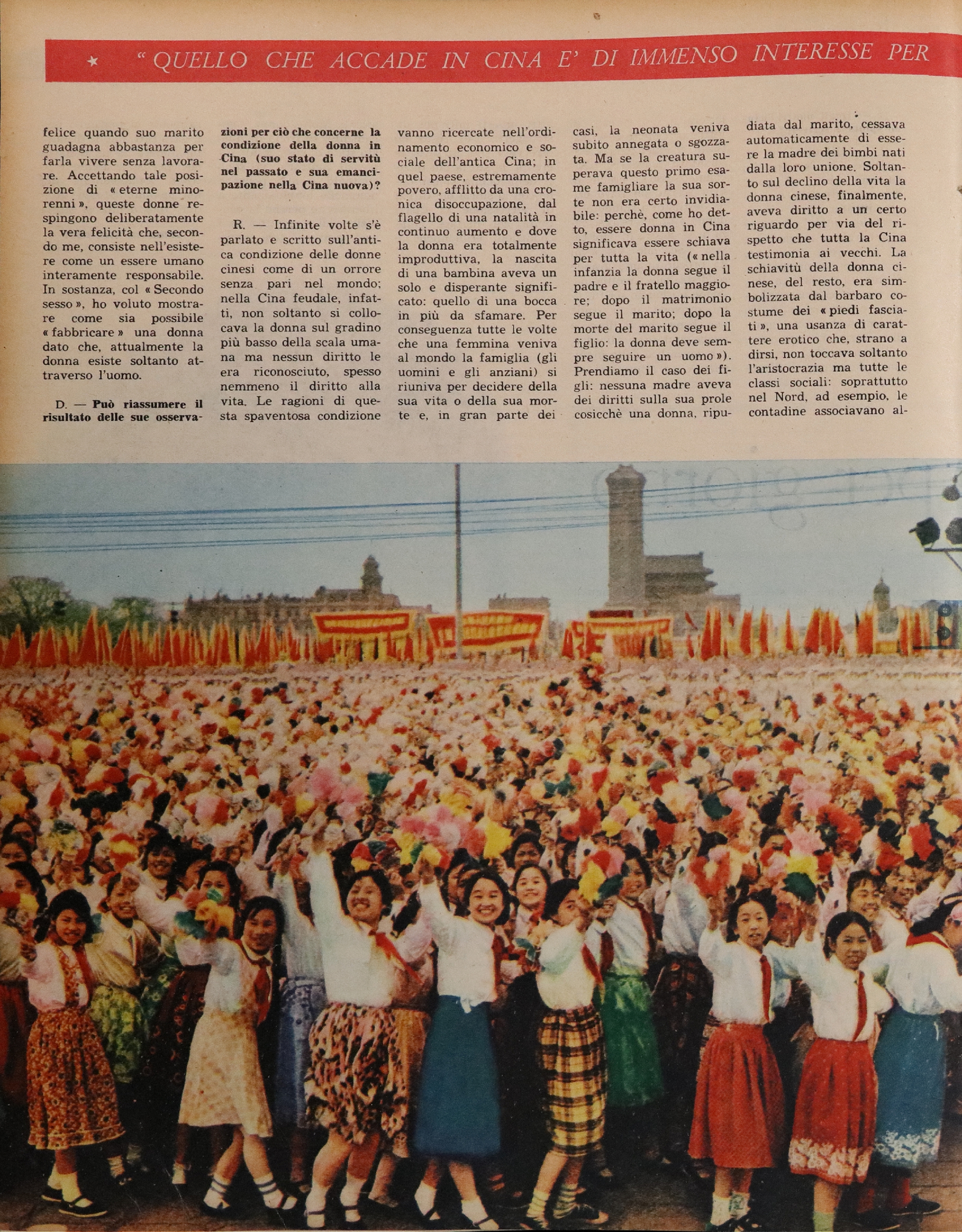Foto: Noi Donne XII n. 30