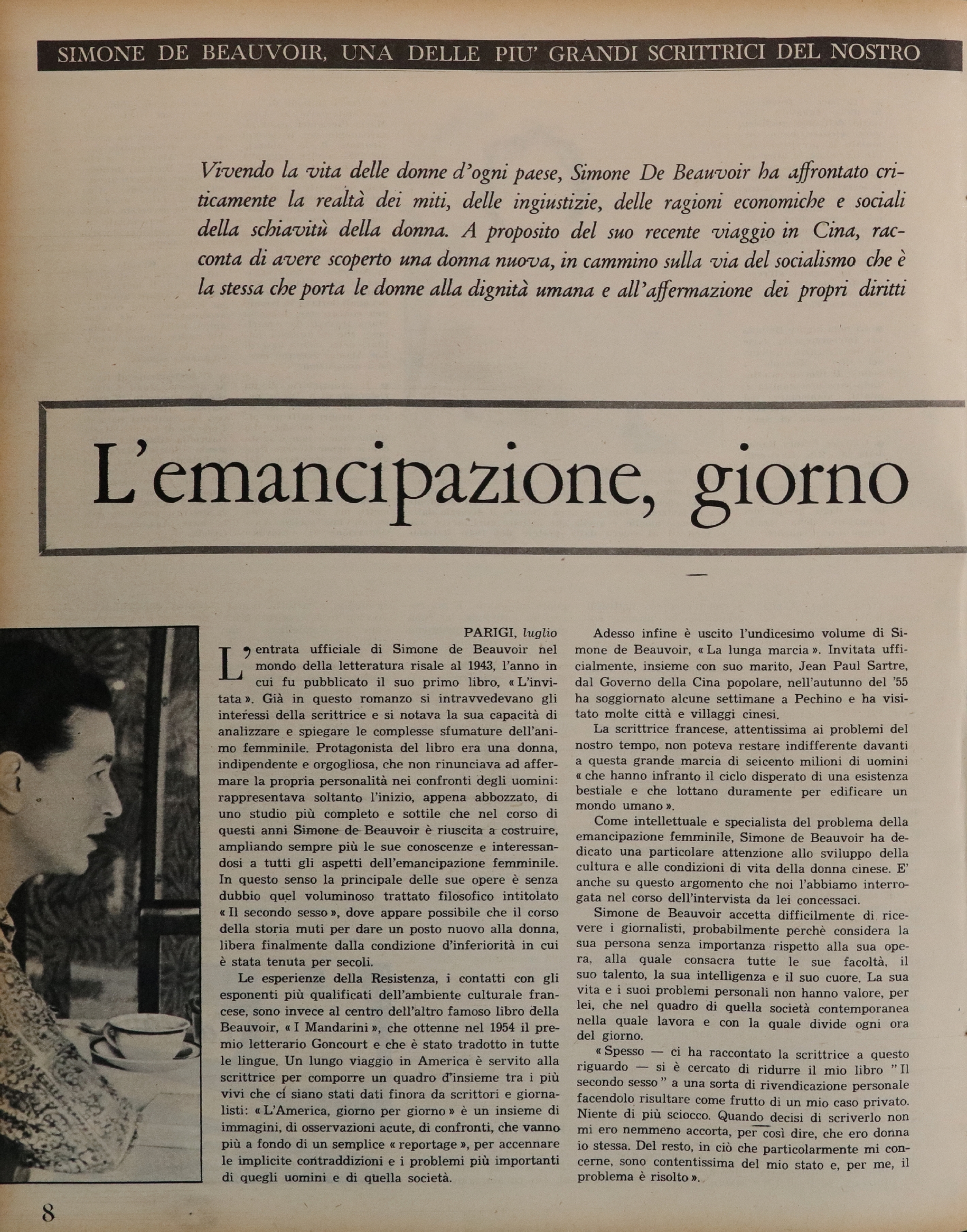 Foto: Noi Donne XII n. 30