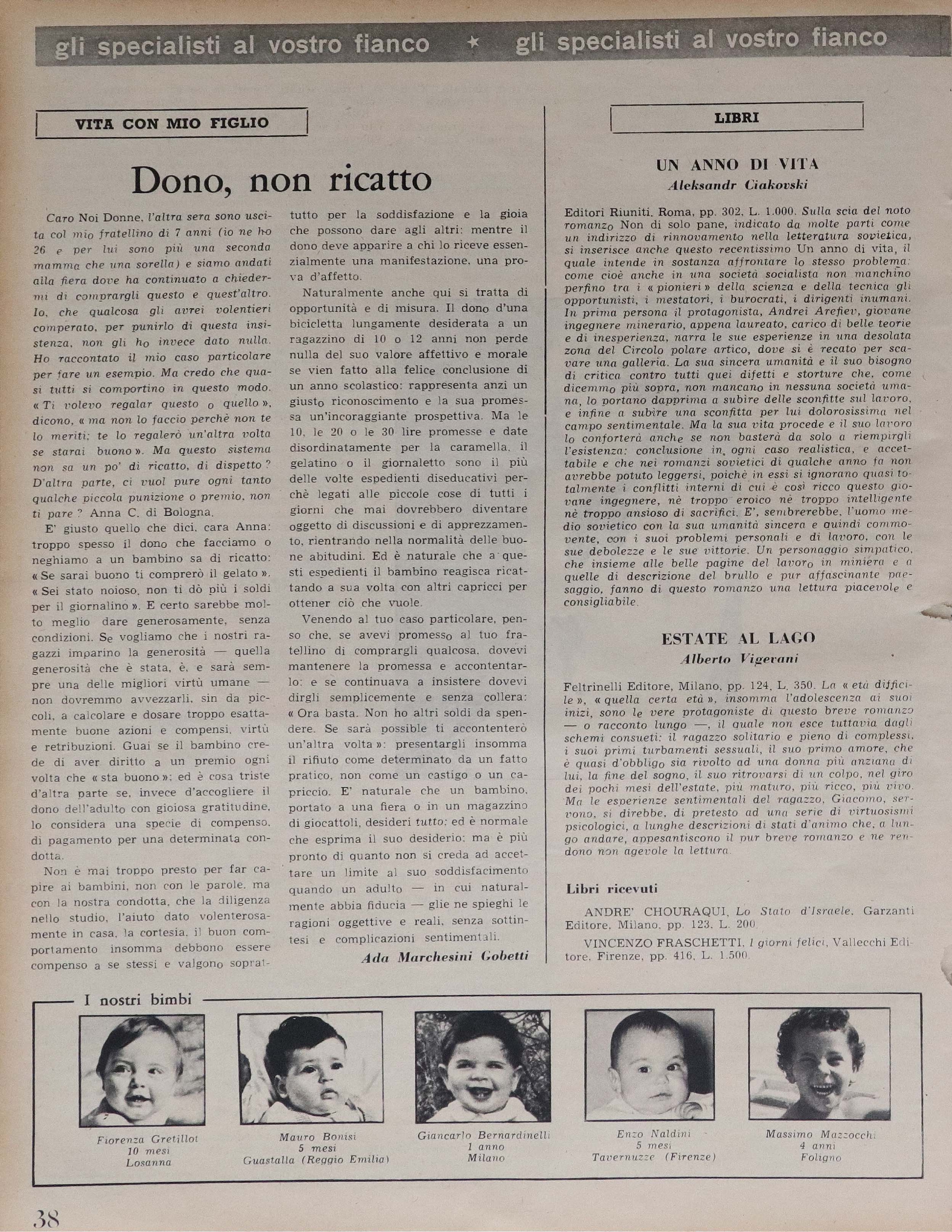 Foto: Noi Donne XIII n. 29
