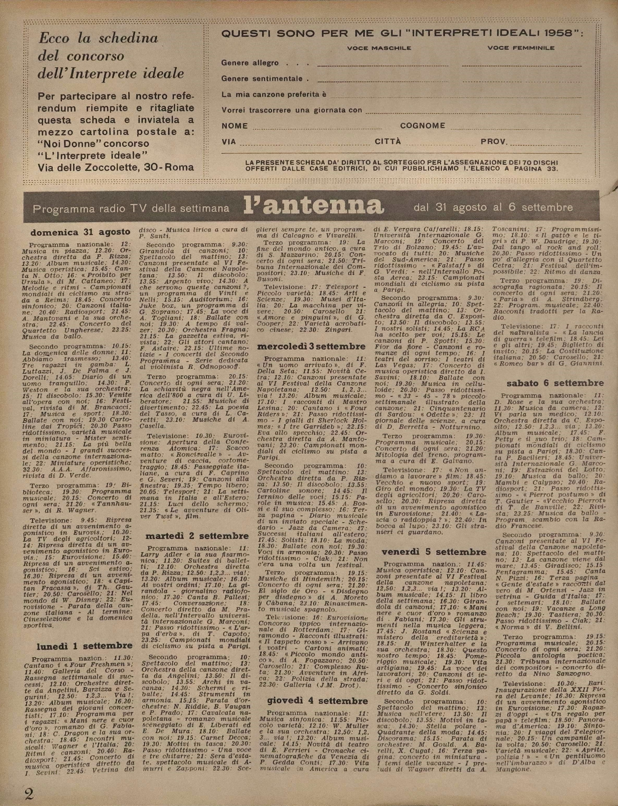 Foto: Noi Donne XIII n. 34
