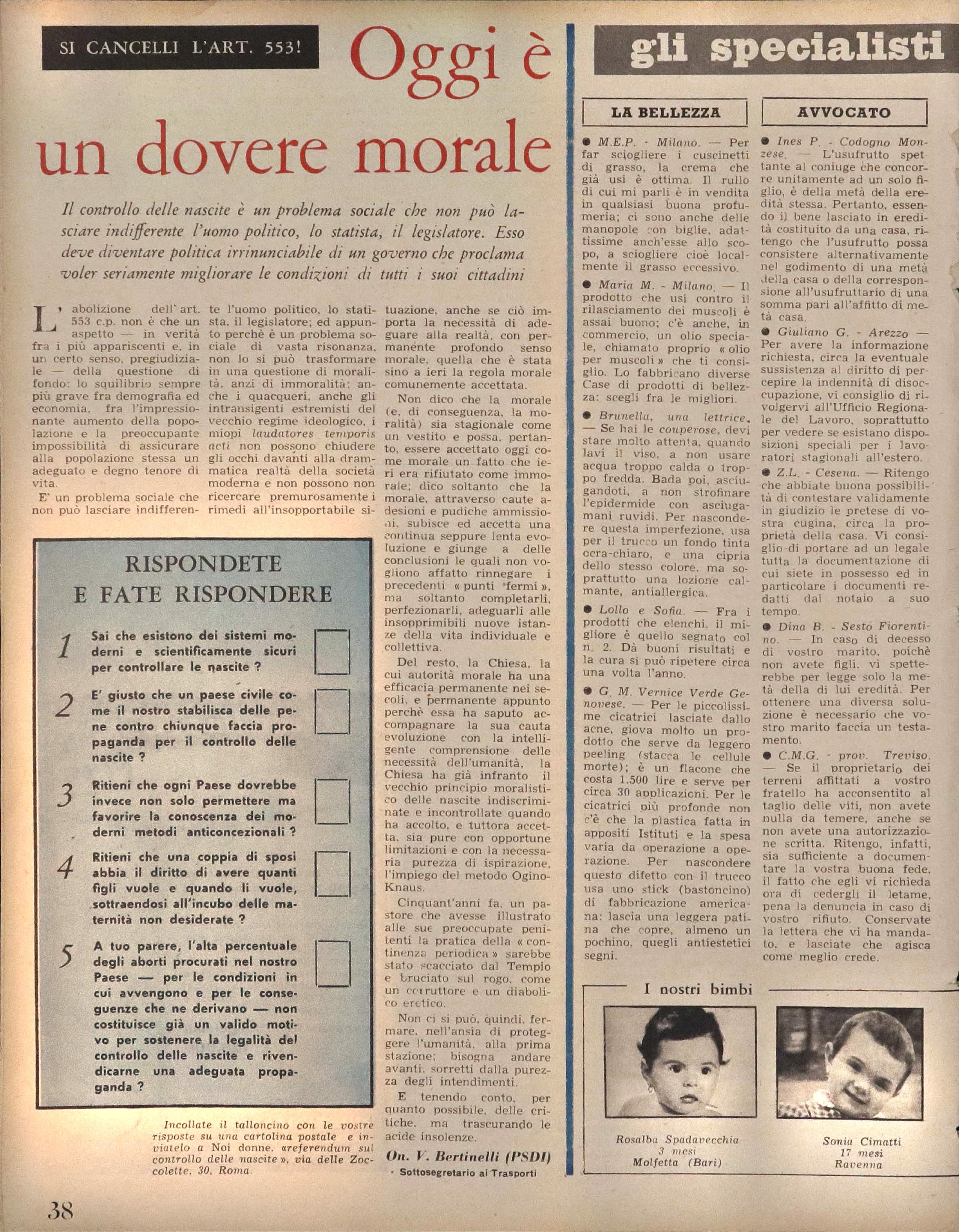 Foto: Noi Donne XIII n. 35