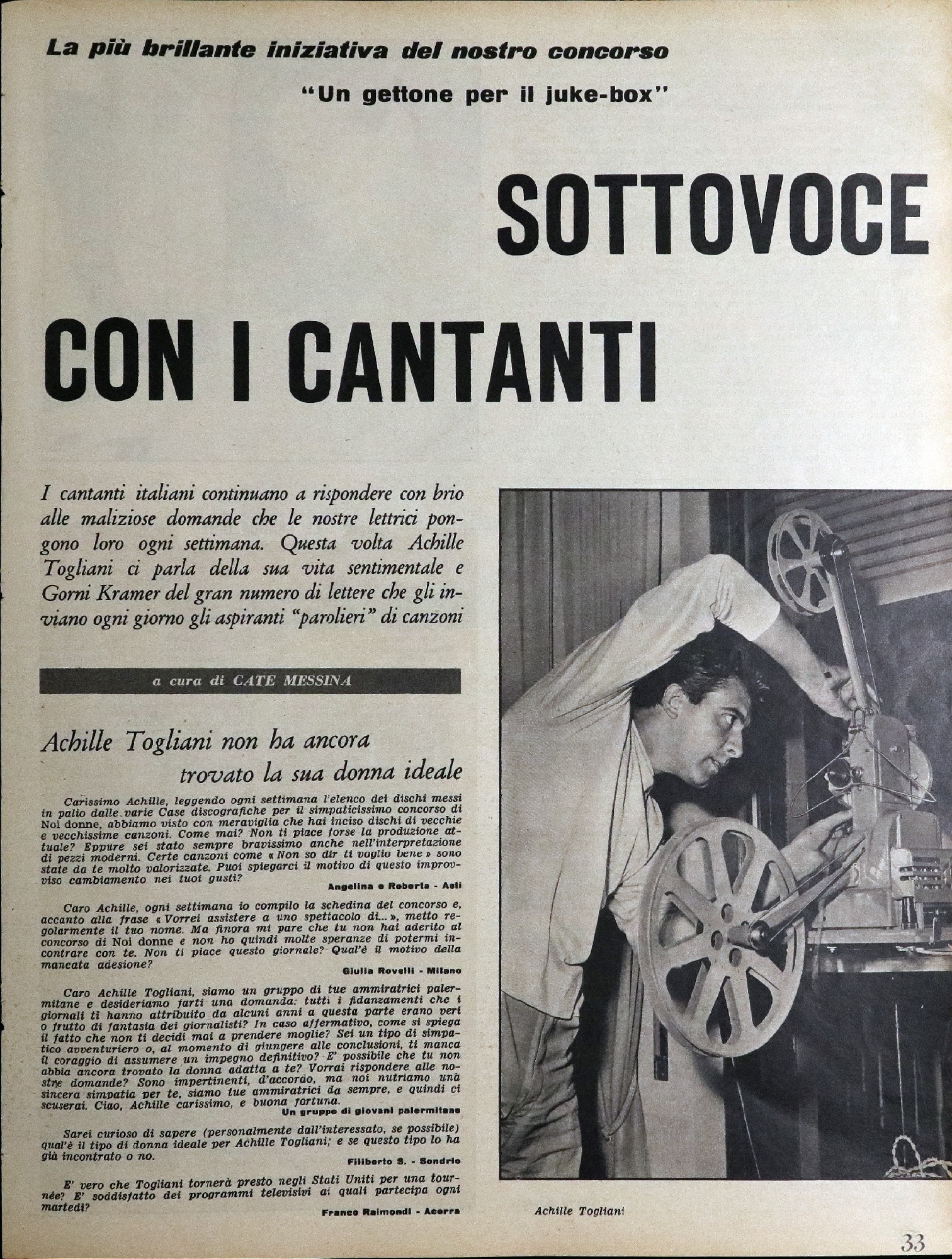 Foto: Noi Donne XIV n. 33