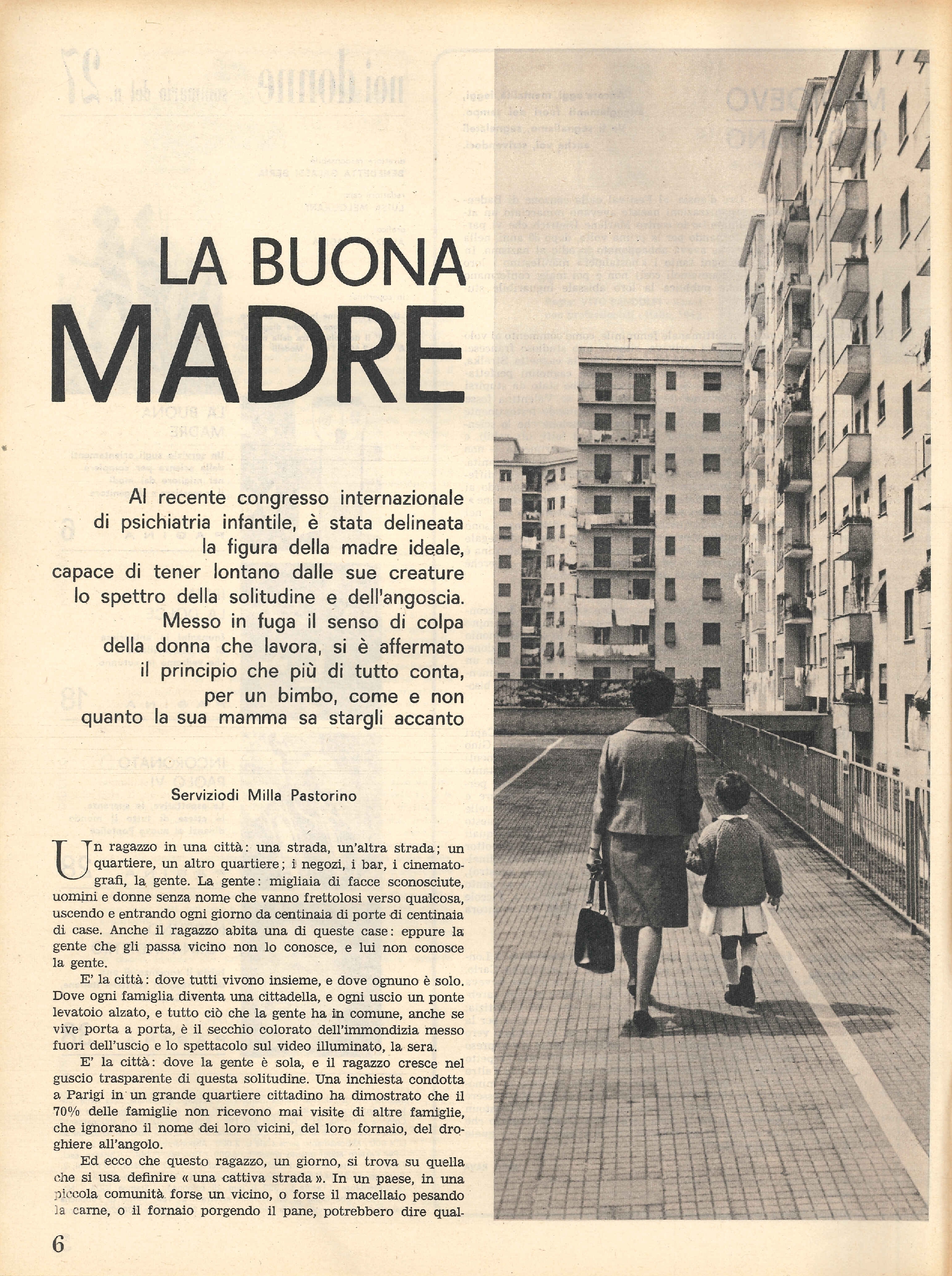 Foto: La buona madre...