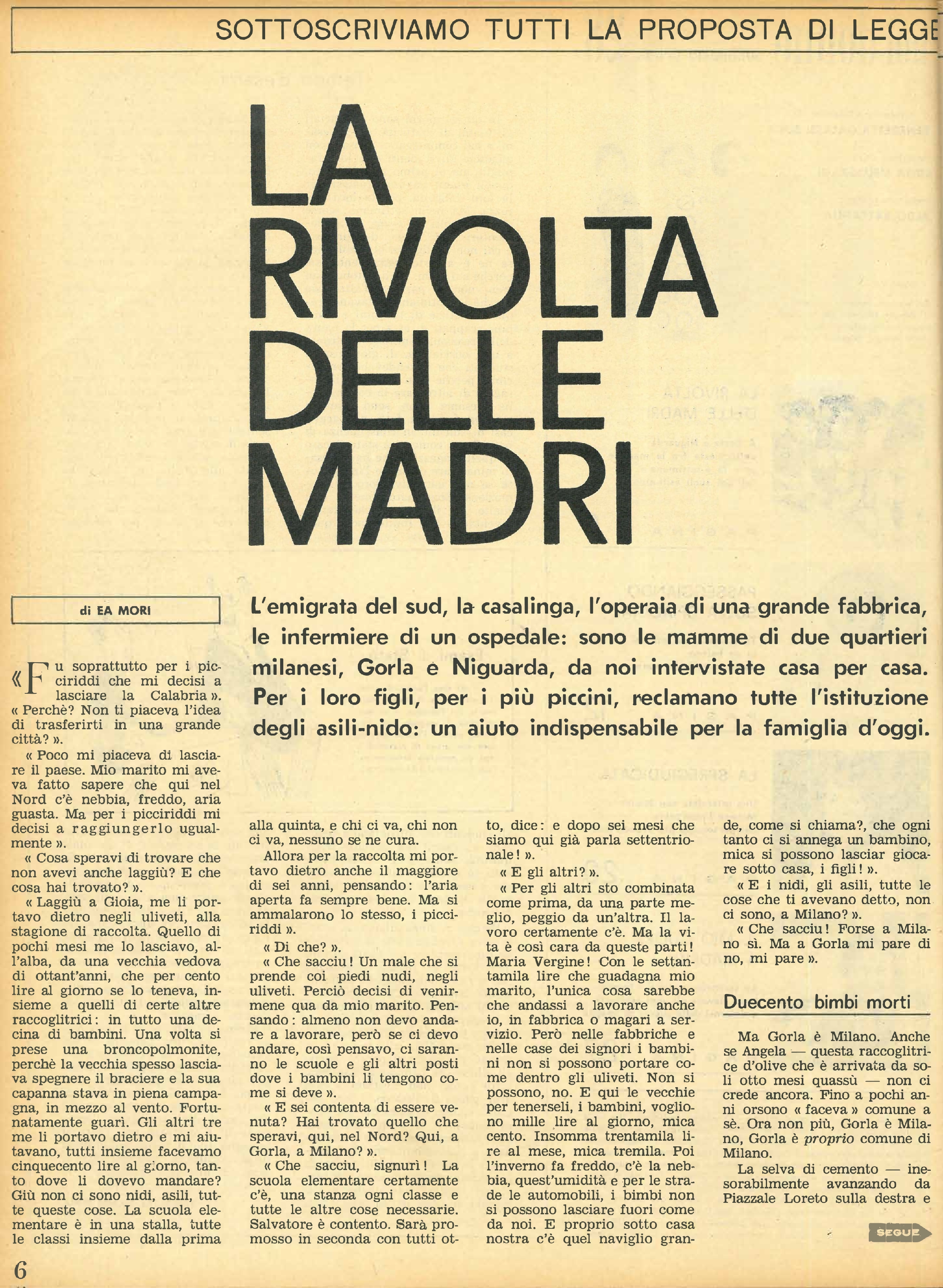 Foto: La rivolta delle madri