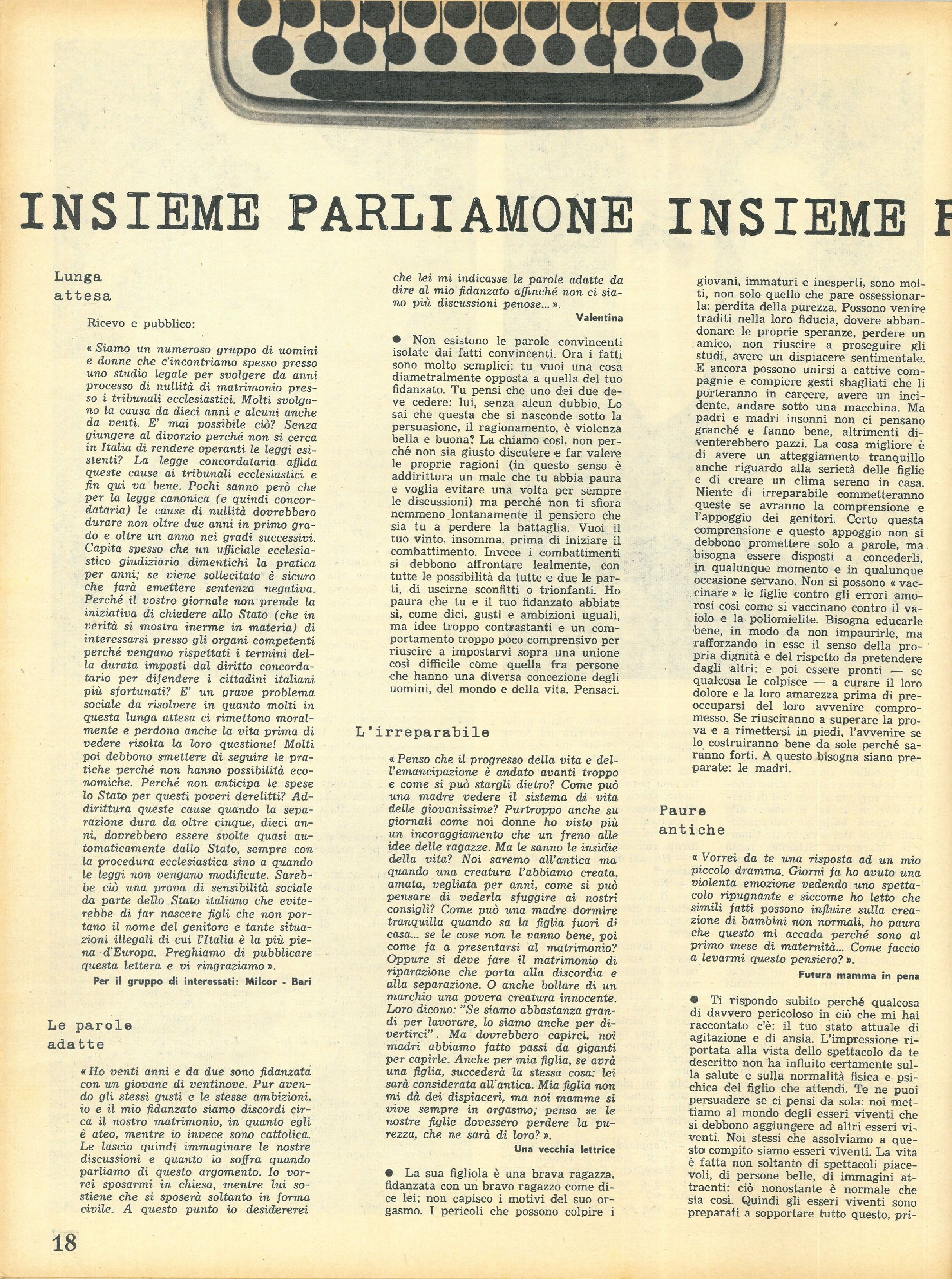 Foto: La difficile felicità degli anni 60