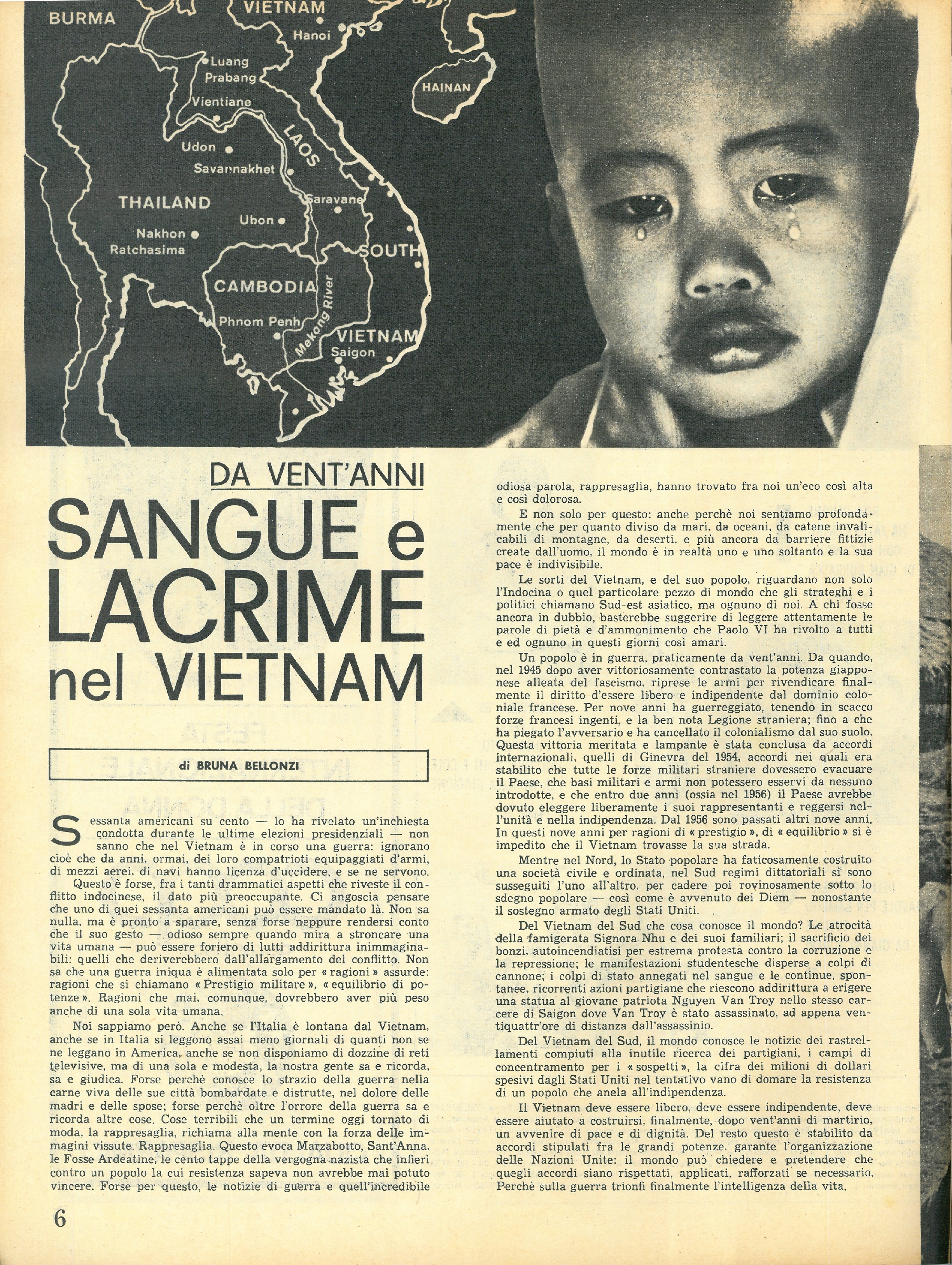 Foto: Sangue e lacrime nel Vietnam