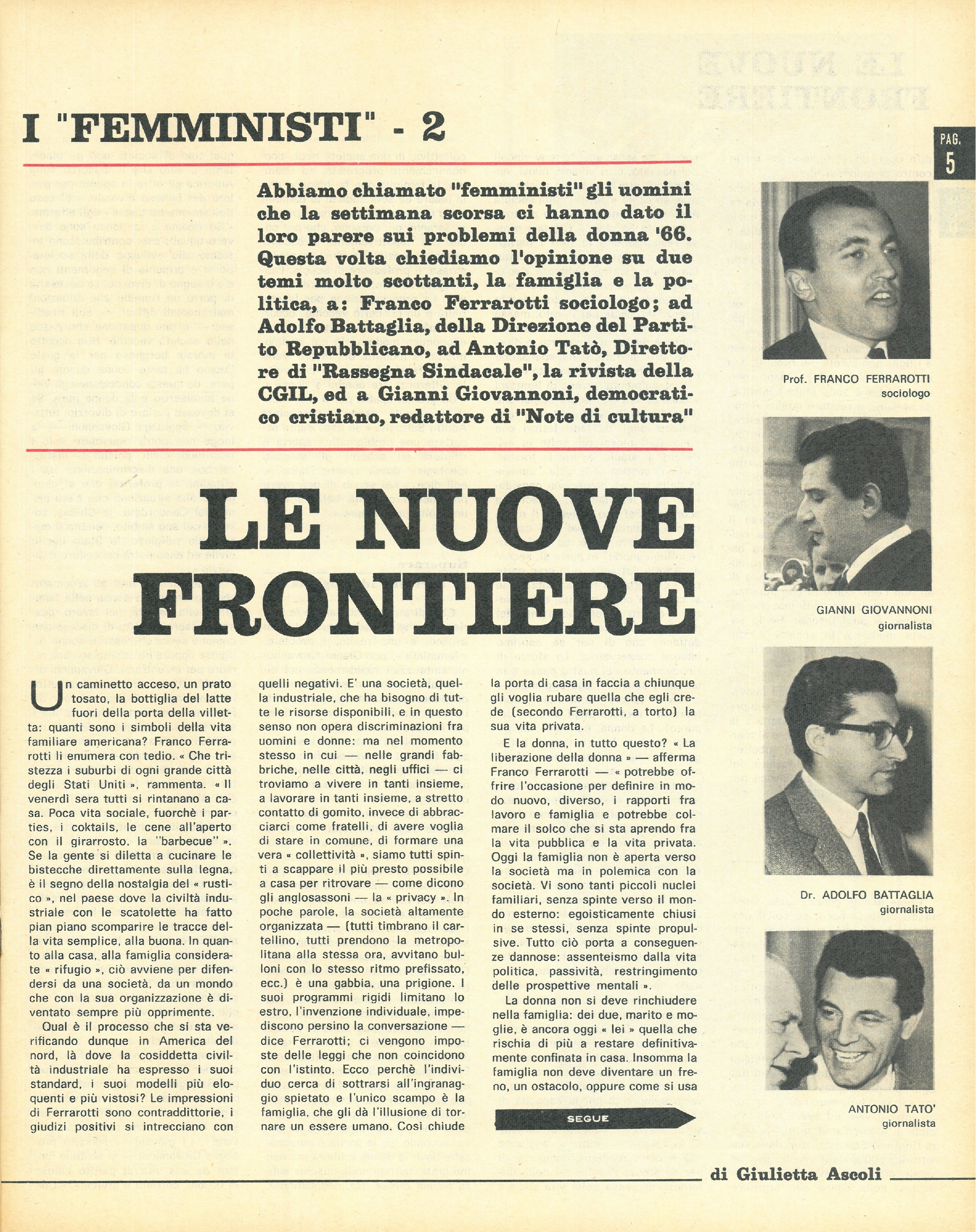 Foto: Le nuove frontiere