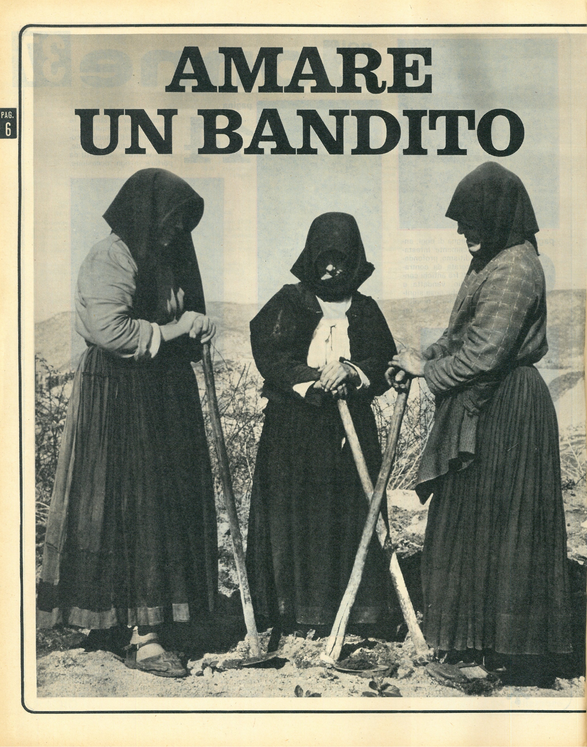 Foto: Sardegna: amare un bandito