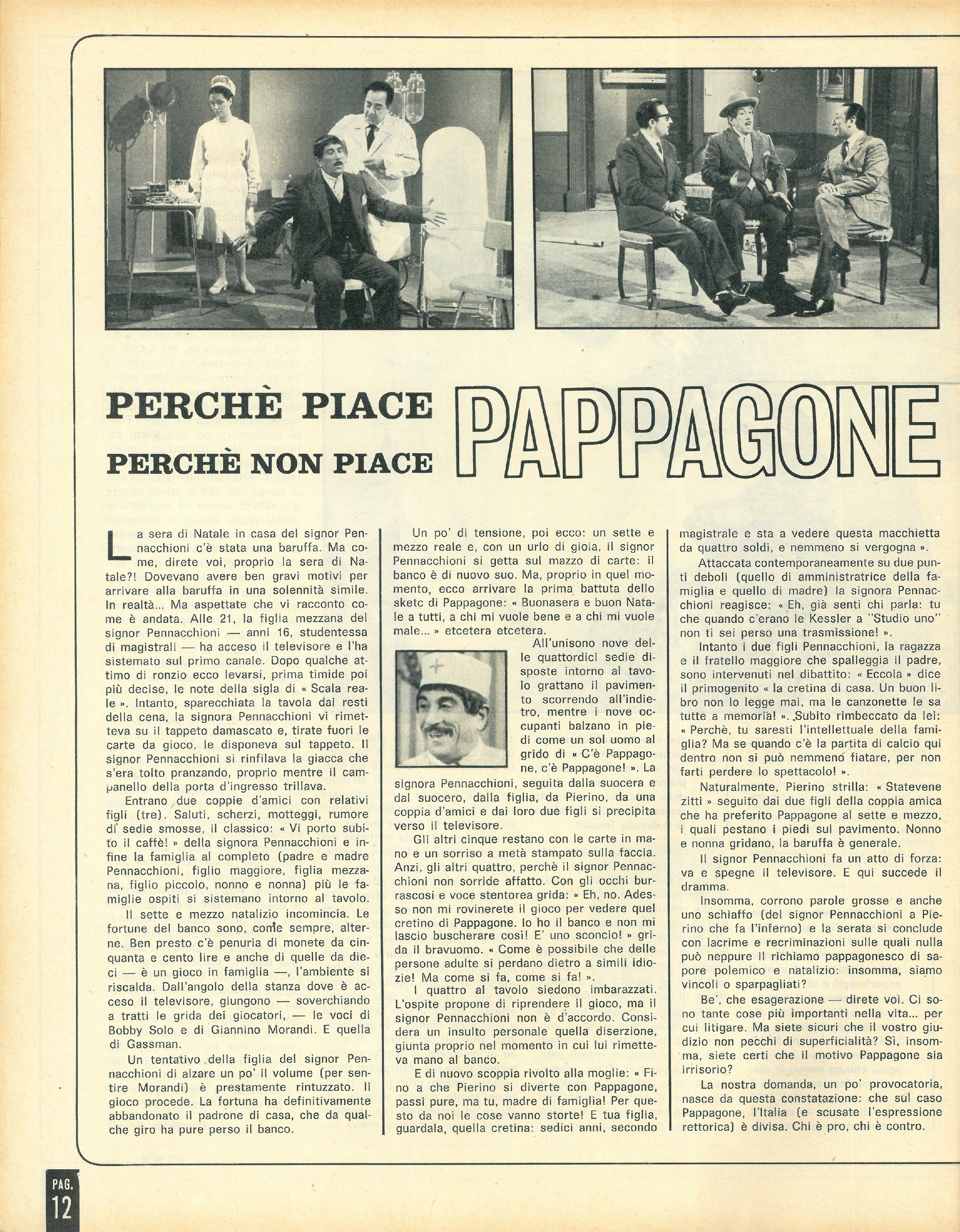 Foto: Marisa Mell in copertina; La salute nelle fabbriche farmaceutiche; la donna nella pubblicità