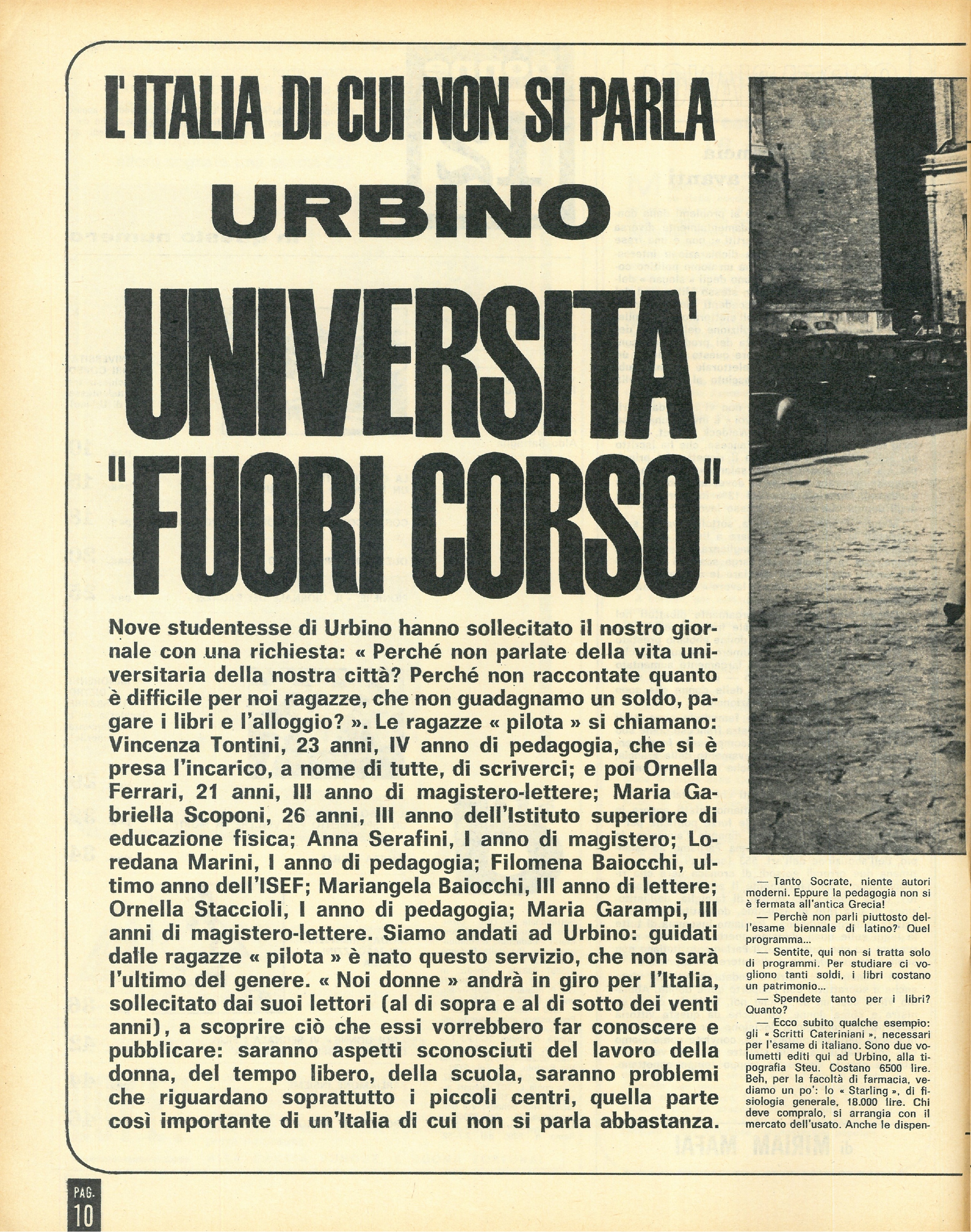 Foto: Università fuori corso