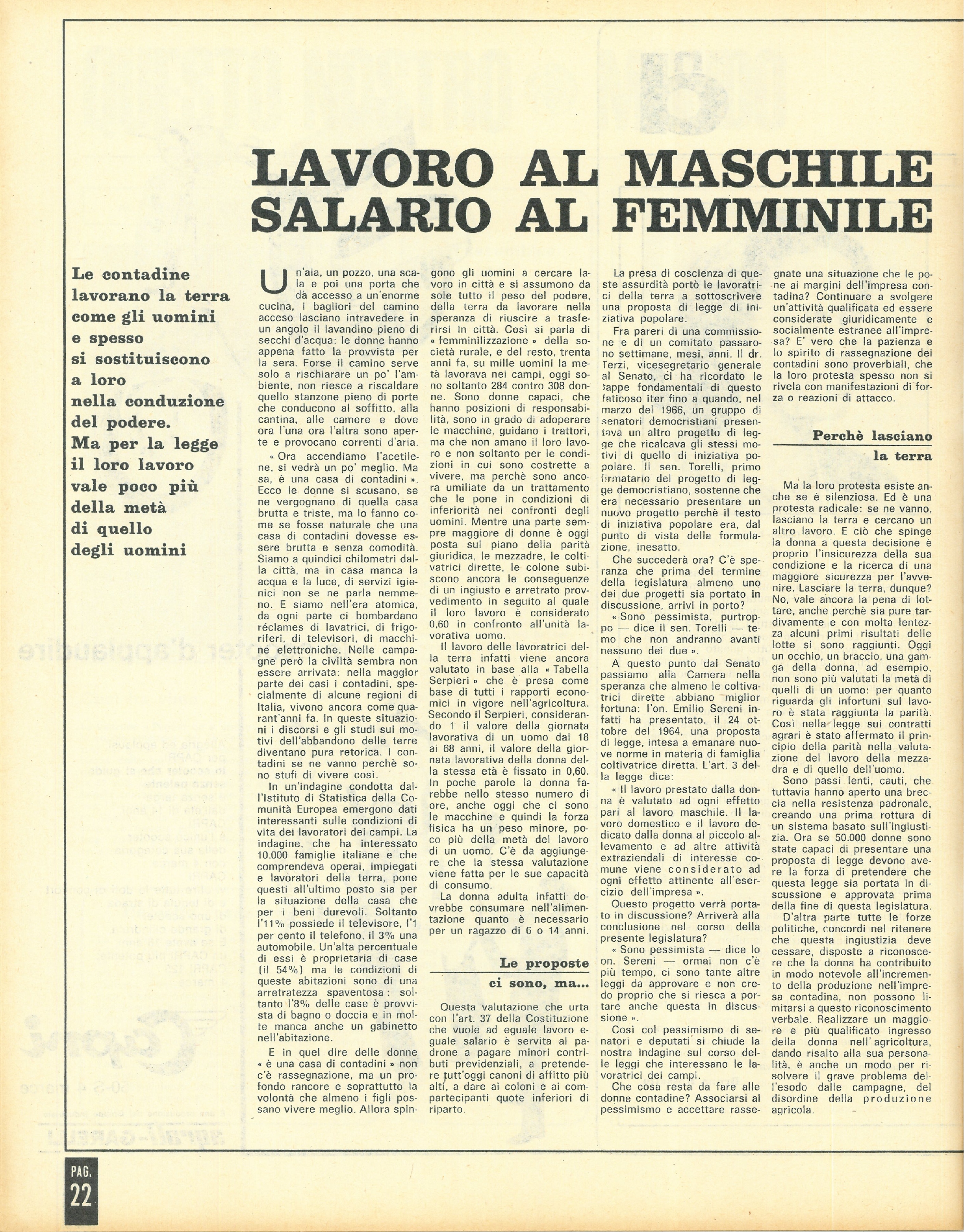 Foto:  Guerra del Vietnam : così le ragazze di molte città hanno fischiato il vice presidente degli Usa  Humphrey venuto in Italia. In copertina Lisa Gastoni, l’attrice che ha vinto il nastro d’argentoLavoro al maschile salario al femminile