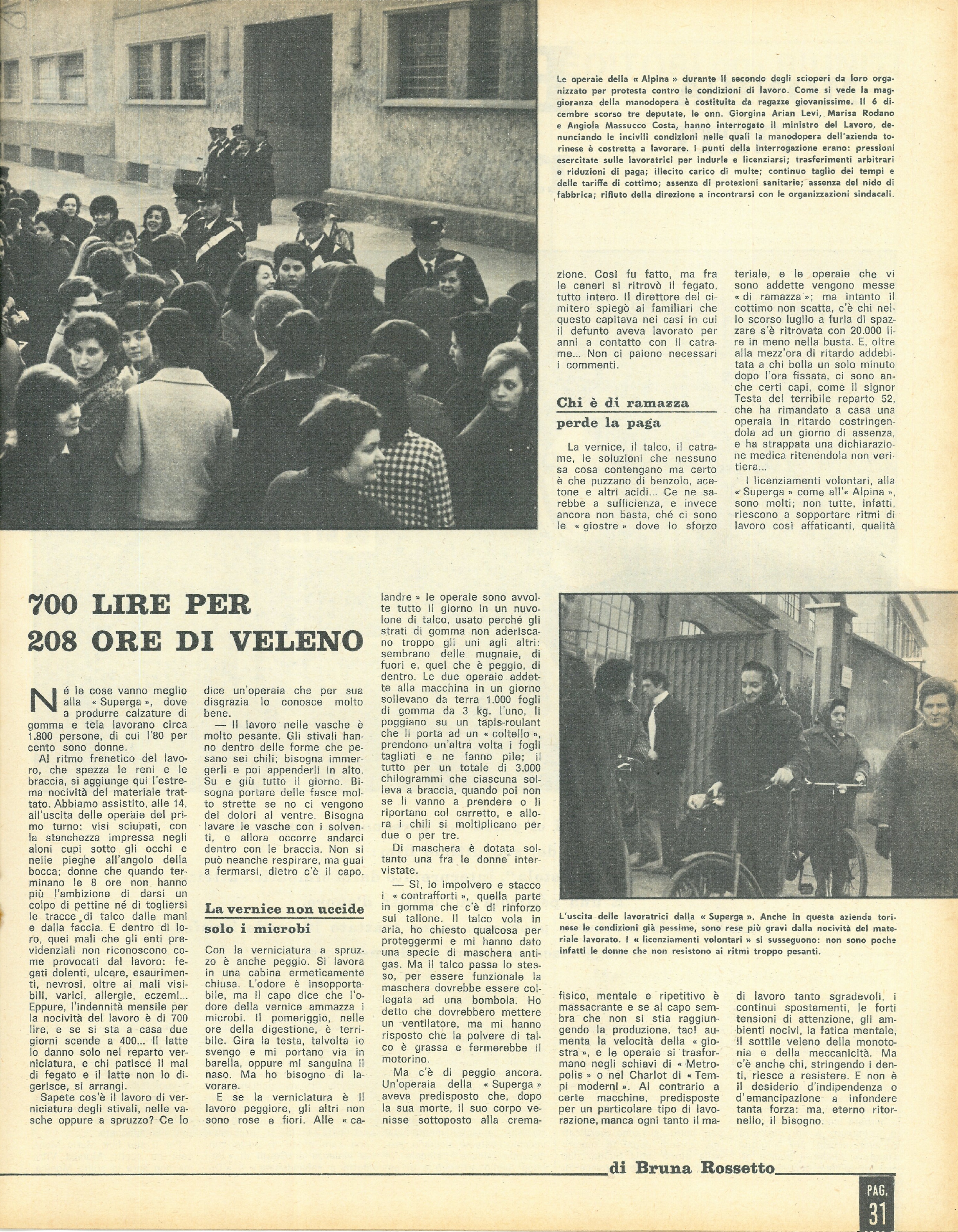 Foto: Come vorremmo il 1968 ,oroscopo semiserio per l'anno nuovo. In copertina Monica Vitti, interprete straordinario del film La ragazza con la pistola  