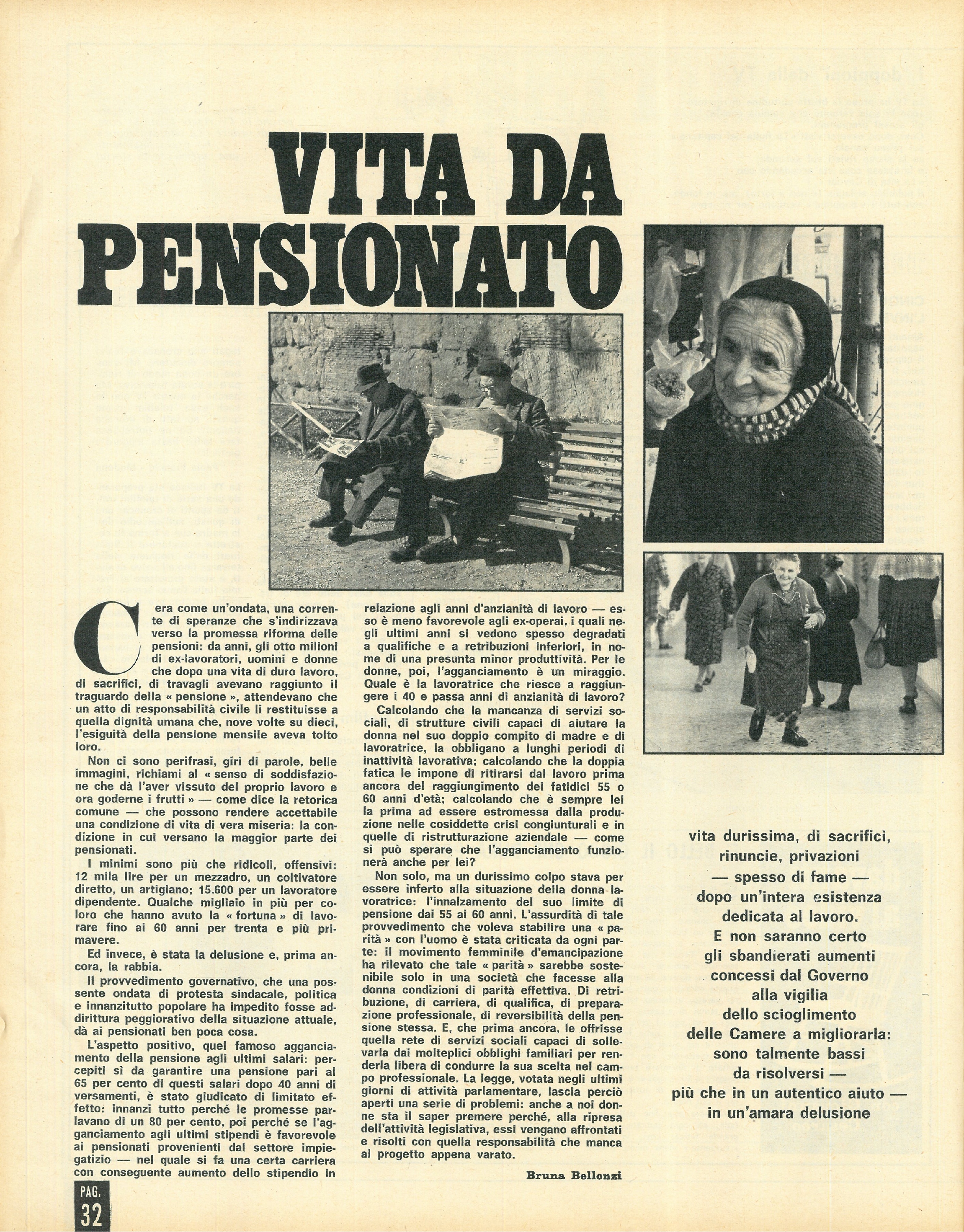 Foto: Vita da pensionato