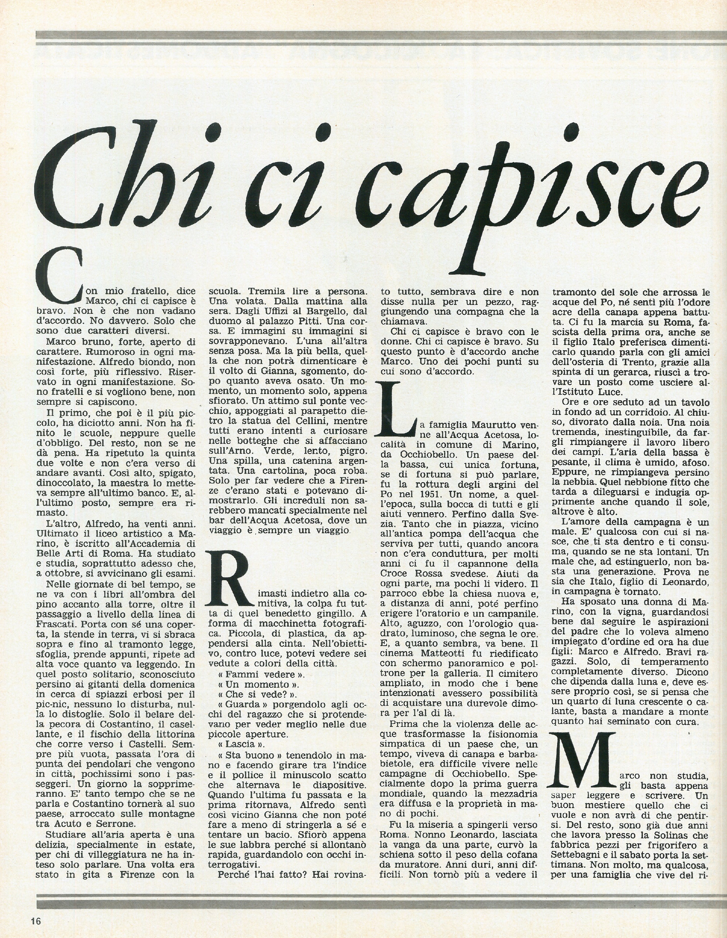 Foto: Unione Sovietica: controllo delle nascite. Le lotte dei tessili. La famiglia Cervi. Il vero dramma del Biafra