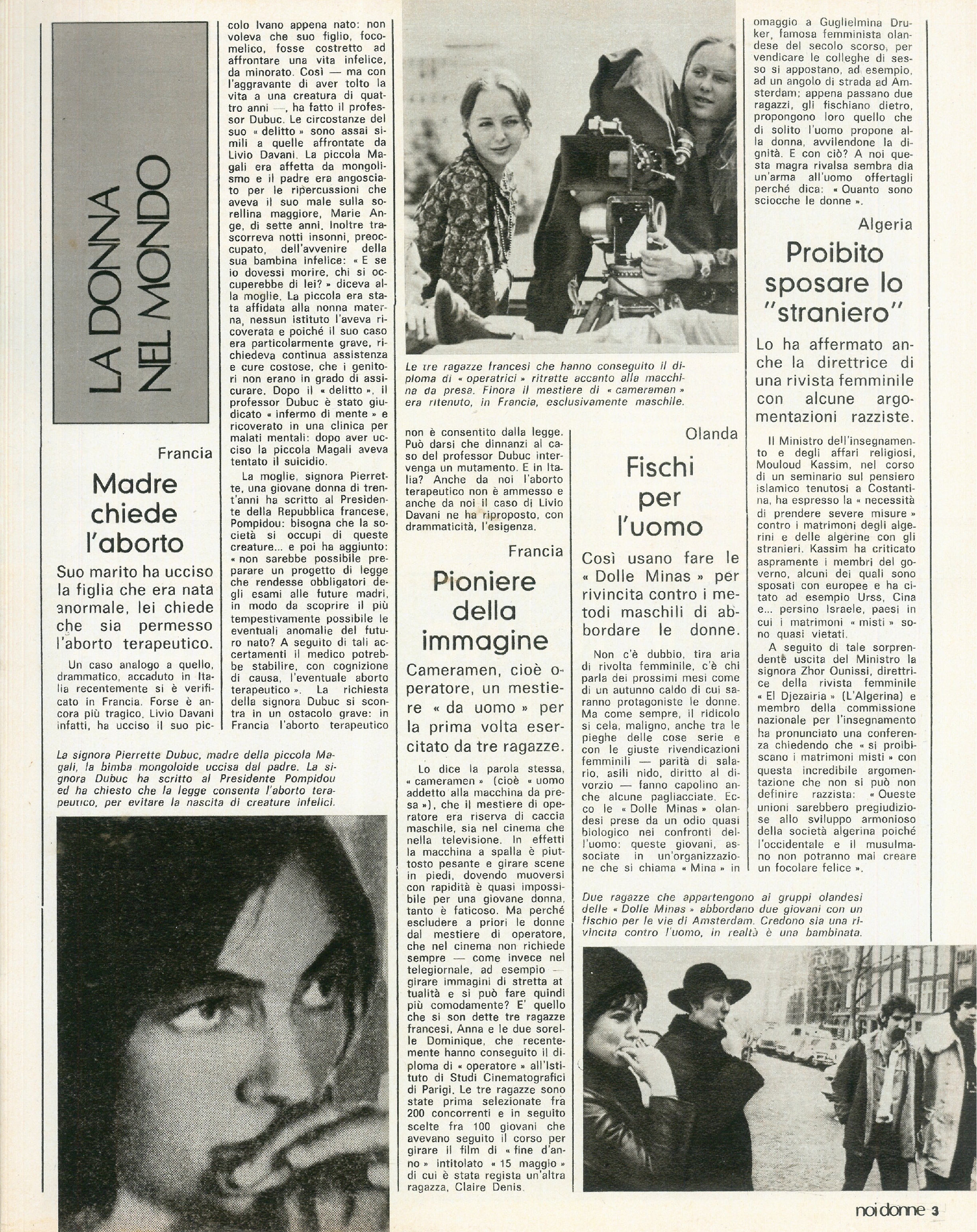 Foto: Il centenario di Maria Montessori; il Cile di Salvador Allende; Il musical “Hair” al Sistina; Farmaci e malattie immaginarie; intervista a Federico Fellini