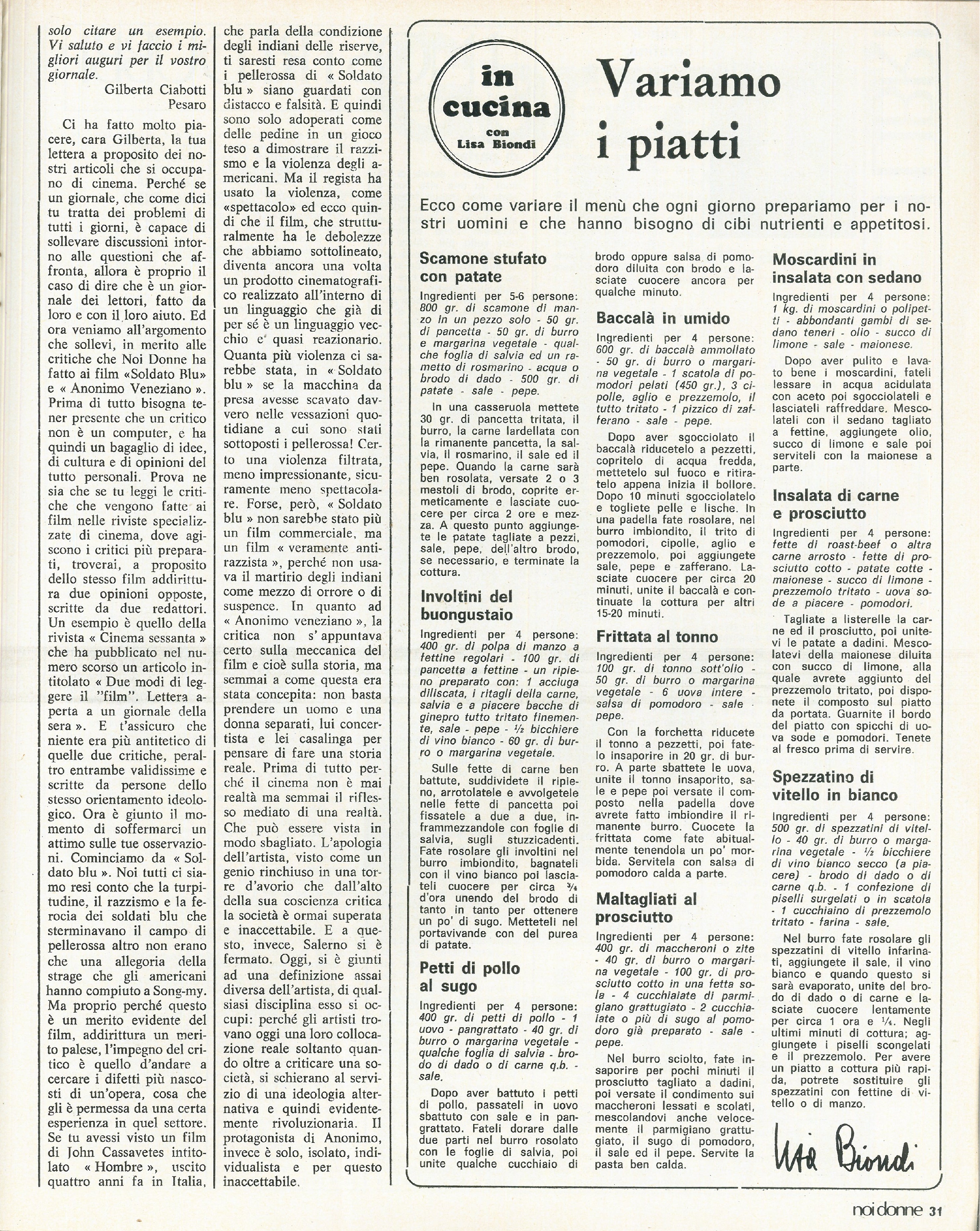 Foto: Politiche per l’infanzia: Adriana Seroni e la manifestazione del PCI a Roma – Il futuro della famiglia dopo la legge sul divorzio (inchiesta) – Il sasso in bocca, film di Giuseppe Ferrara contro la mafia – Danzica, gli scioperi della Polonia