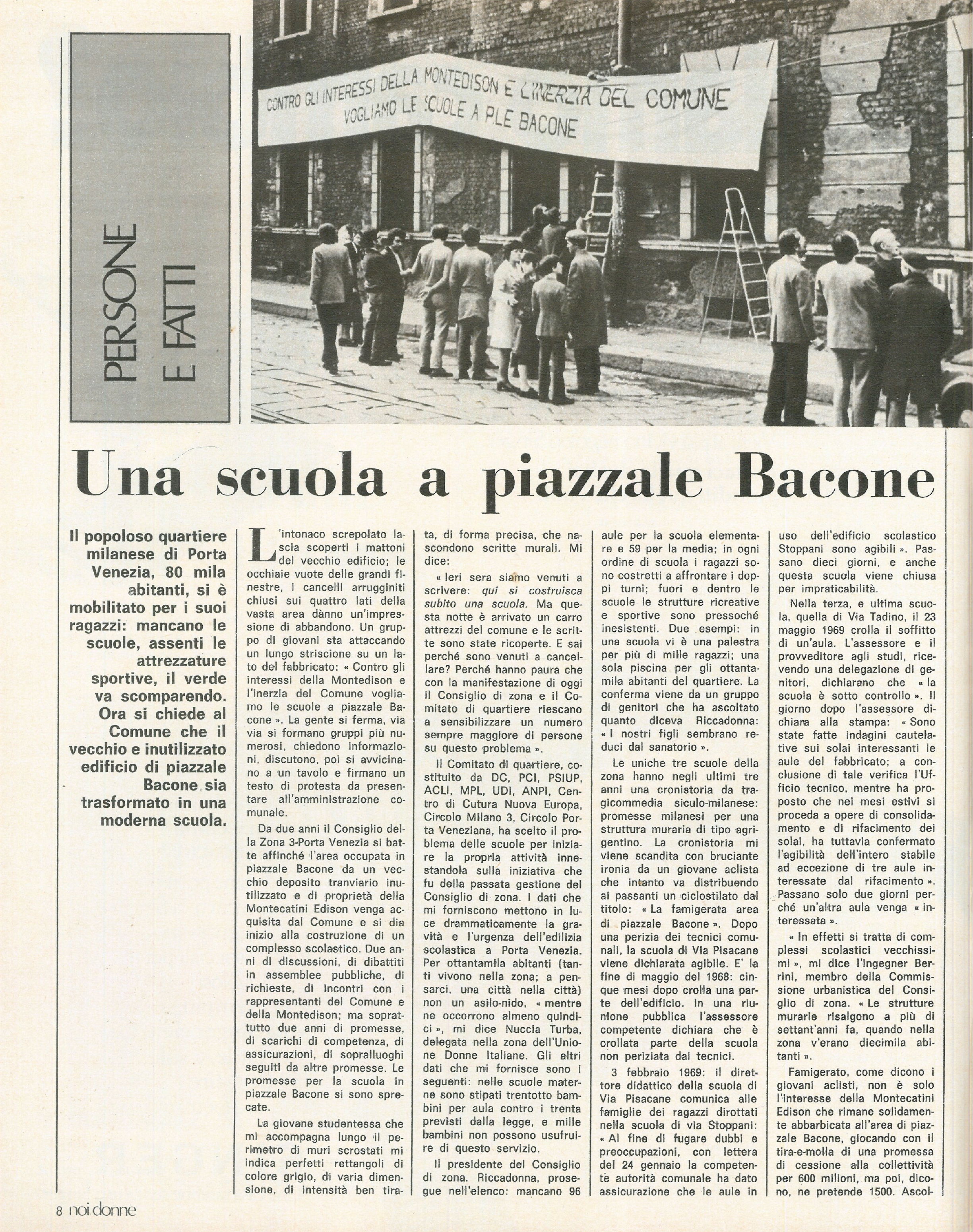 Foto: Medicina: sui neonati di una clinica milanese veniva testata la tossicità dell’insetticida Vapona – Cronaca: parla la madre di Marco Baldissieri, sedicenne condannato per omicidio – Cinema: il film “Sacco e Vanzetti”