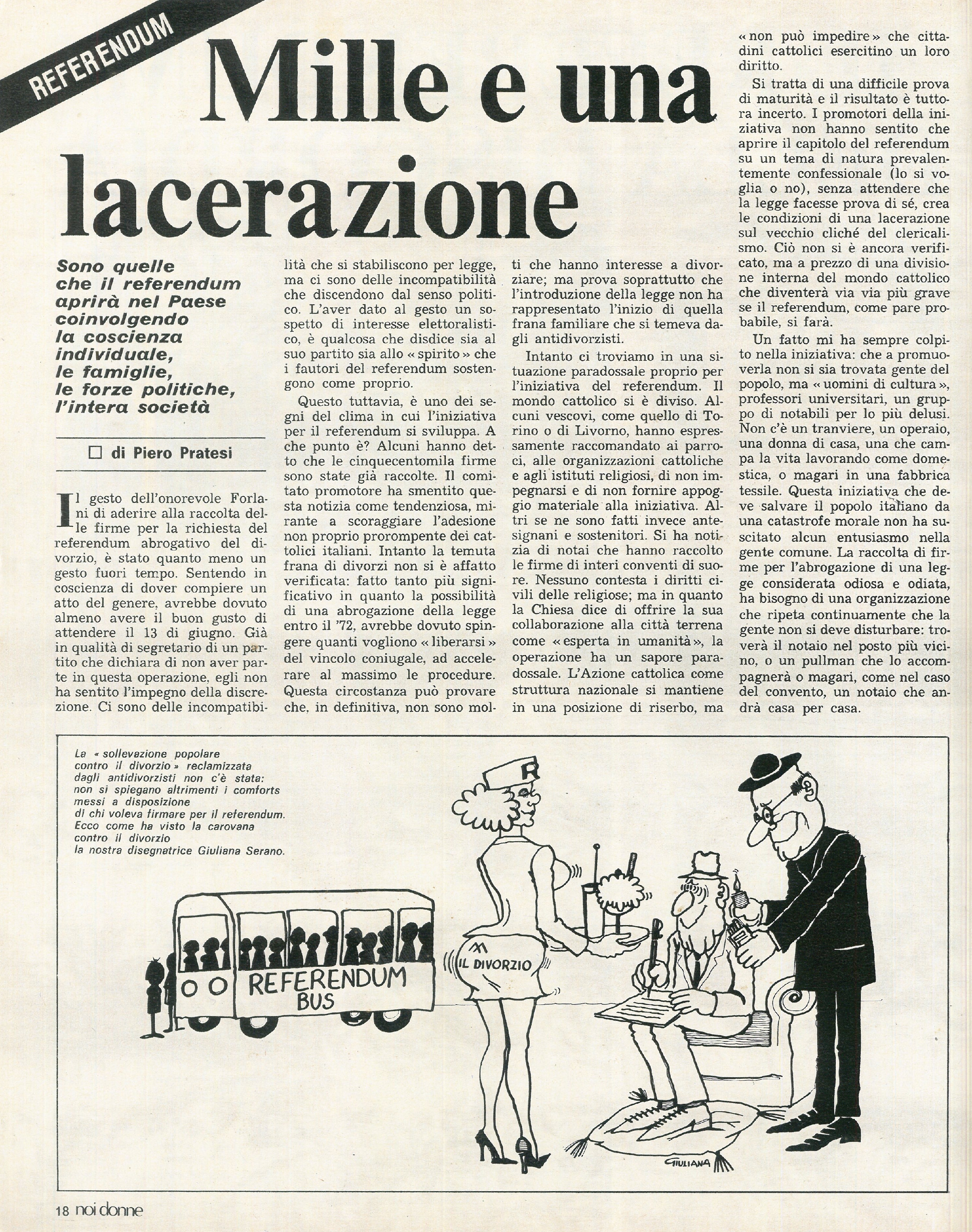 Foto: Referendum per abolire il divorzio: i cattolici sono divisi – Le testimonianze che svelano il sistema di pressioni dietro alla raccolta firme - Alla famiglia servono le riforme, non il divieto di divorziare