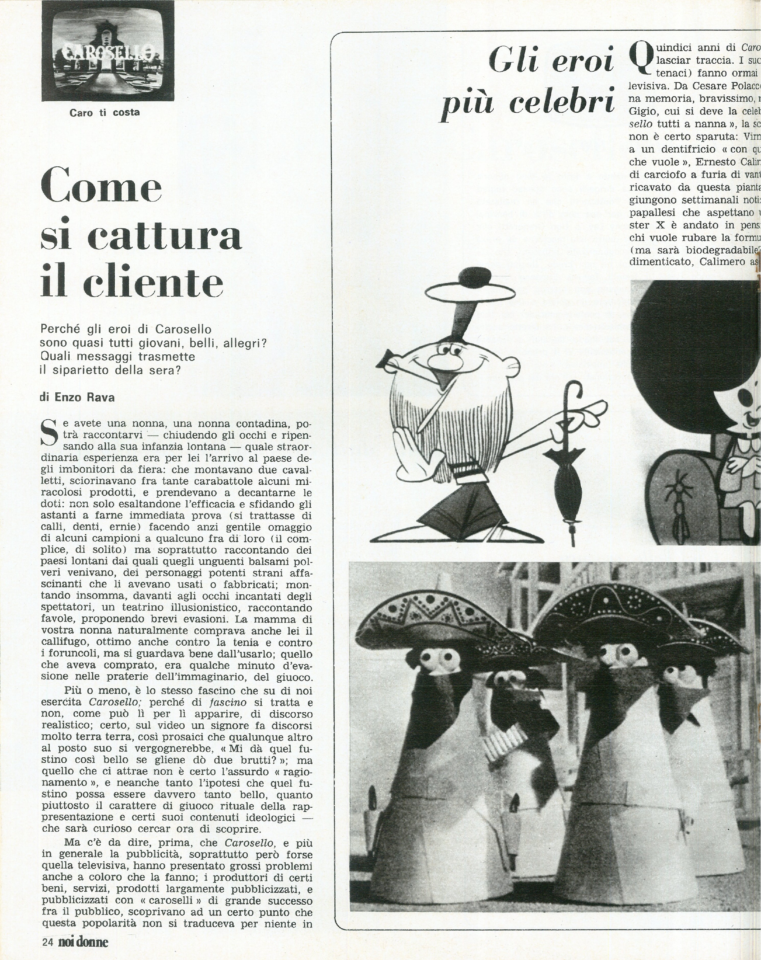 Foto: (Caro)sello ti costa