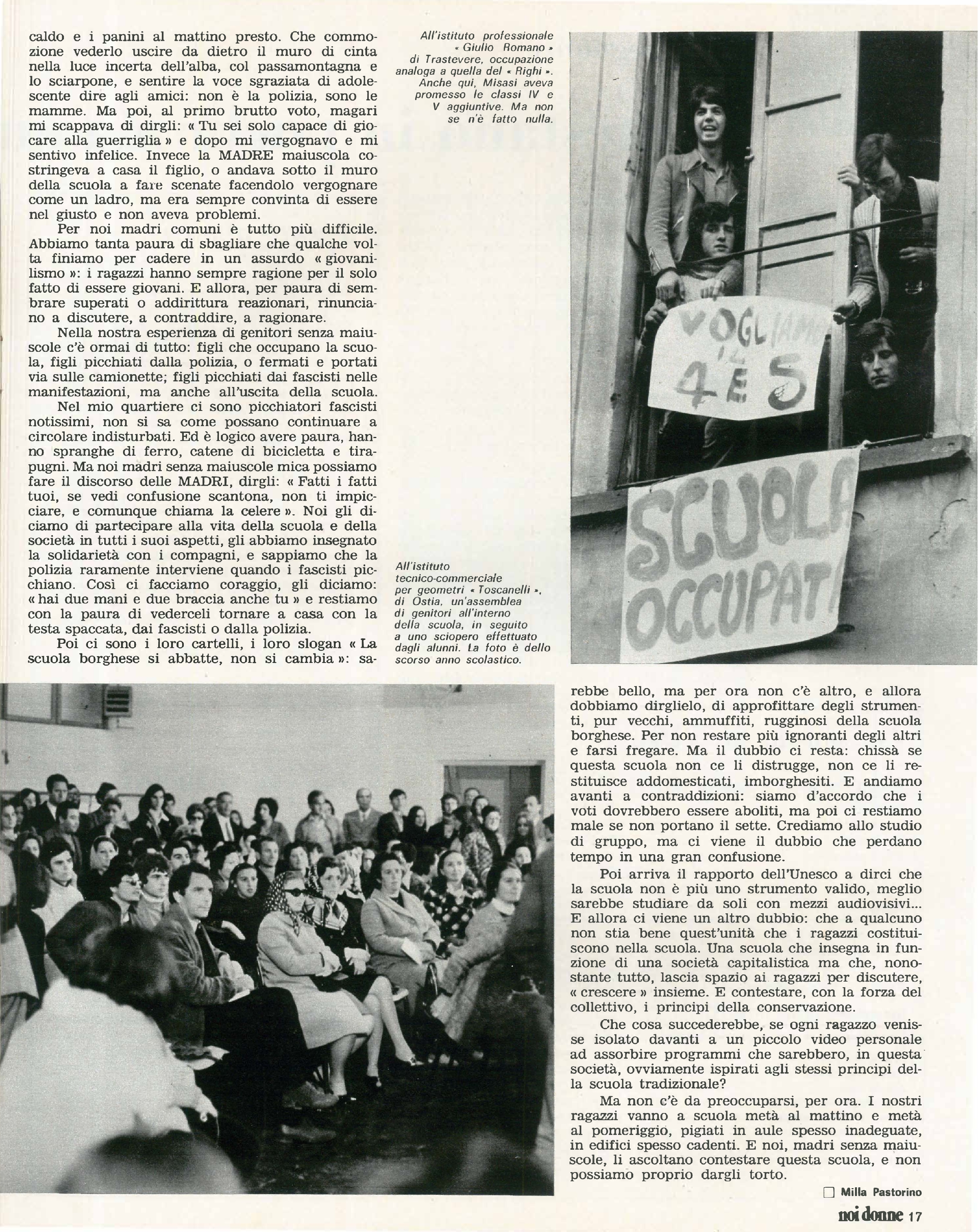 Foto: Scuola maestra di vita