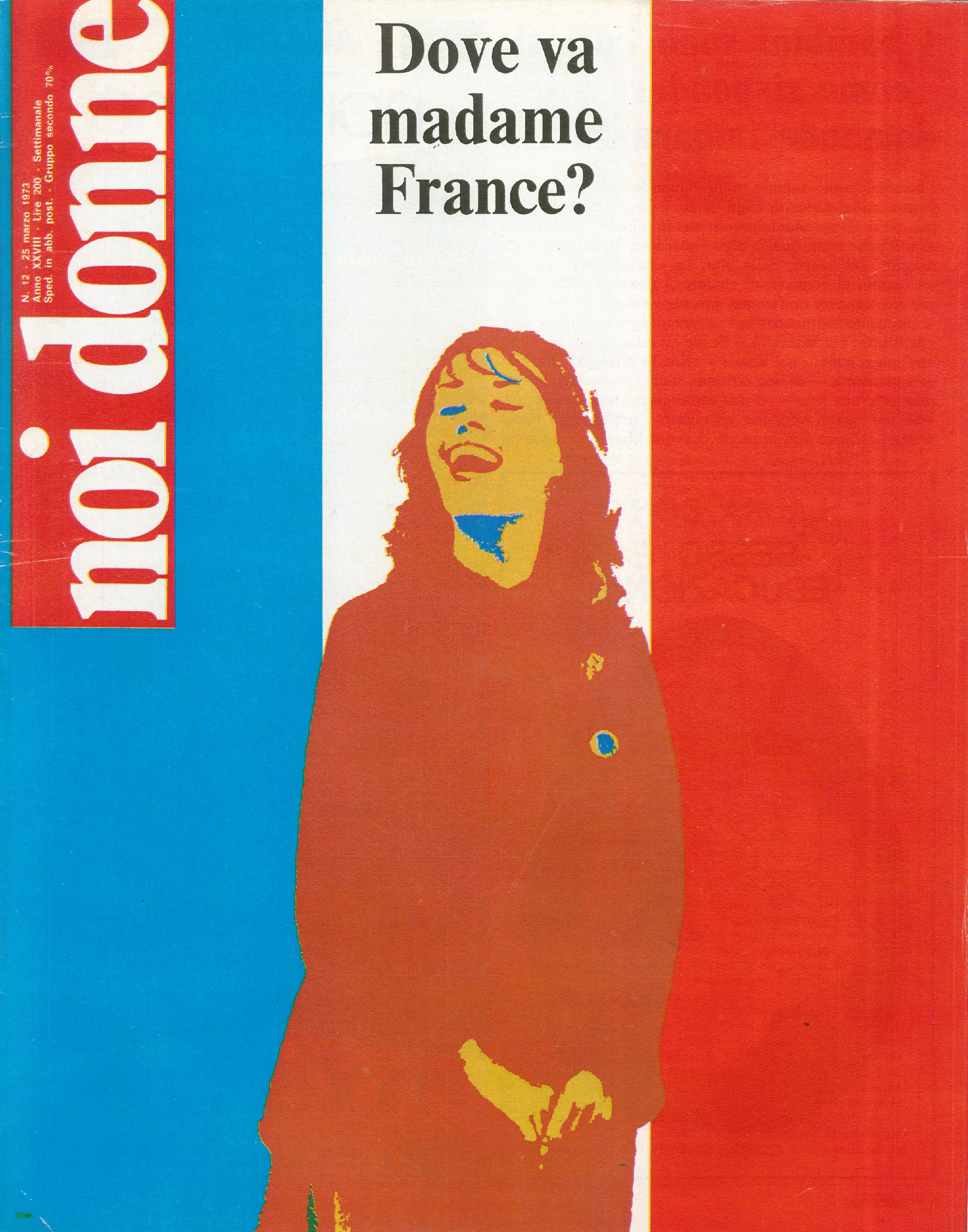 Foto: Dove va madame France?