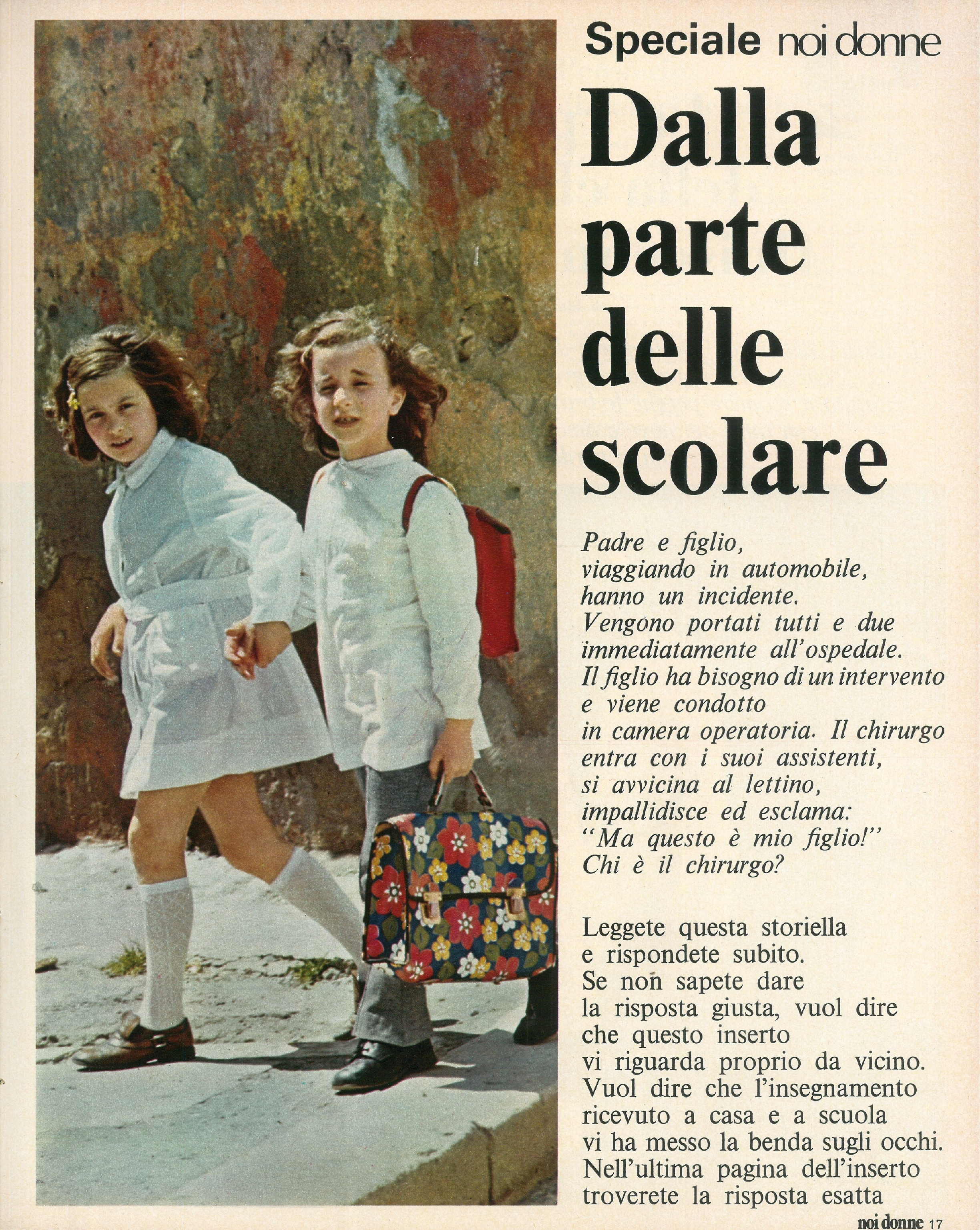 Foto: Dalla parte delle scolare