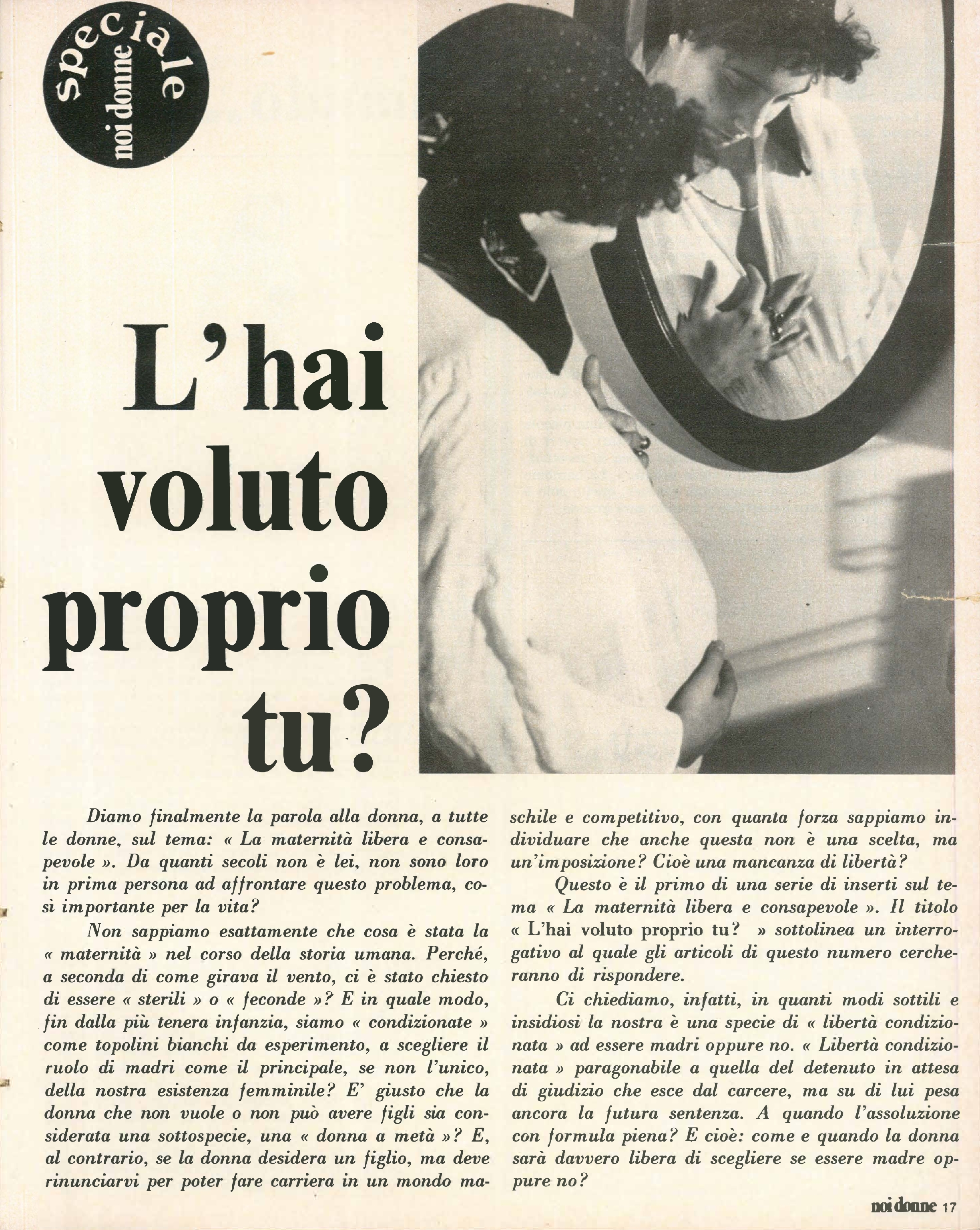 Foto: L'hai voluto proprio tu?