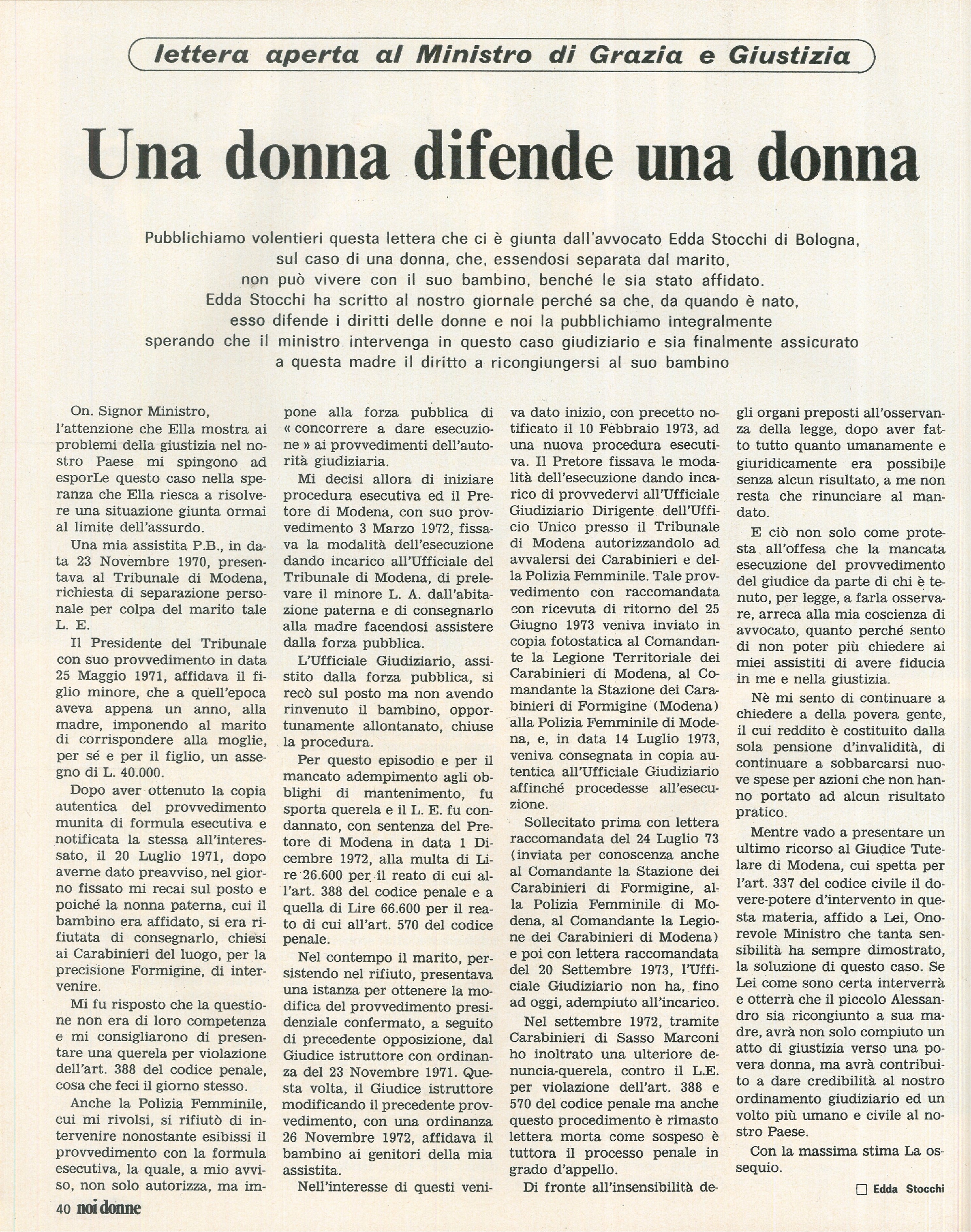 Foto: Maternità: l’Italia celebra le madri ma allo stesso tempo le abbandona – Speciale sulla crisi petrolifera e sulle ripercussioni che avrà sulla vita quotidiana – Aborto: la storia di un’altra donna che ha perso la vita – Cinema: “Amarcord” di Fellini 