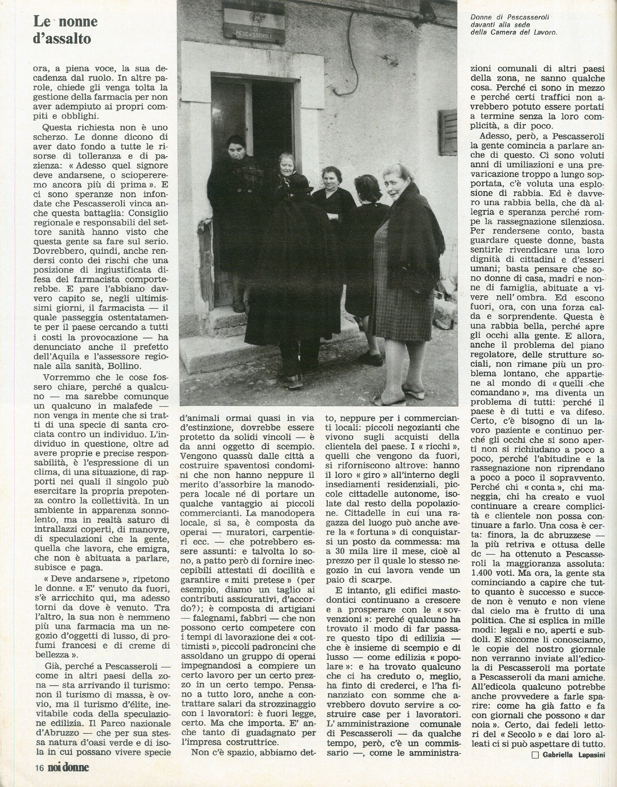 Foto: Speciale “Anche nelle tasse siamo discriminate”: la riforma fiscale penalizza le lavoratrici – Divorzio: l’opinione di esponenti cattolici sul referendum – Sud Italia: il libro “Storia di Paola” racconta la condizione delle donne meridionali 