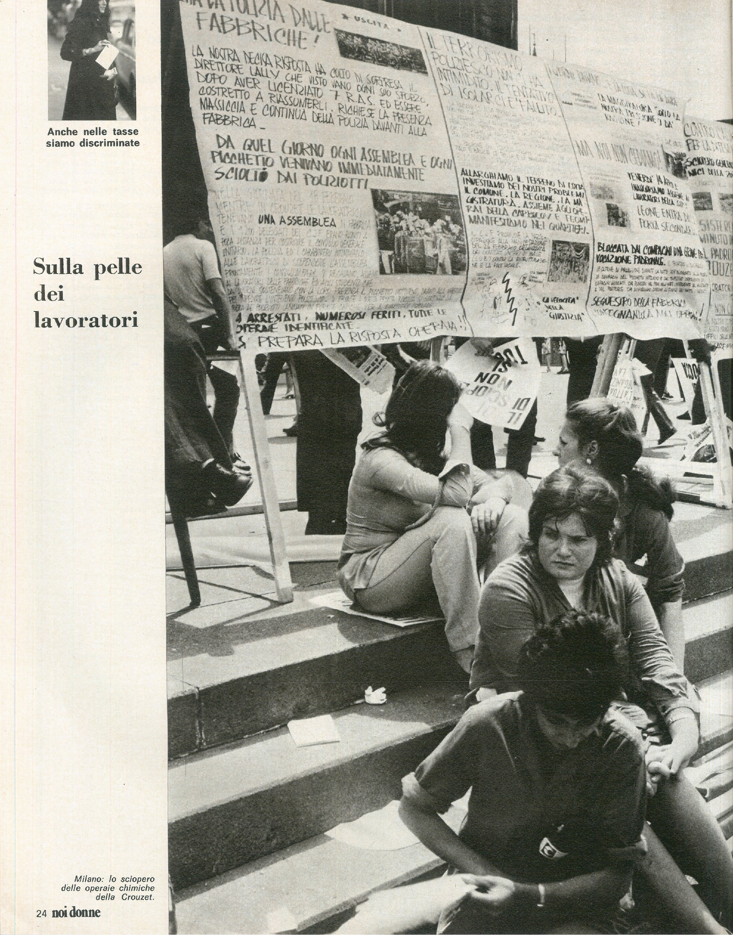 Foto: Speciale “Anche nelle tasse siamo discriminate”: la riforma fiscale penalizza le lavoratrici – Divorzio: l’opinione di esponenti cattolici sul referendum – Sud Italia: il libro “Storia di Paola” racconta la condizione delle donne meridionali 