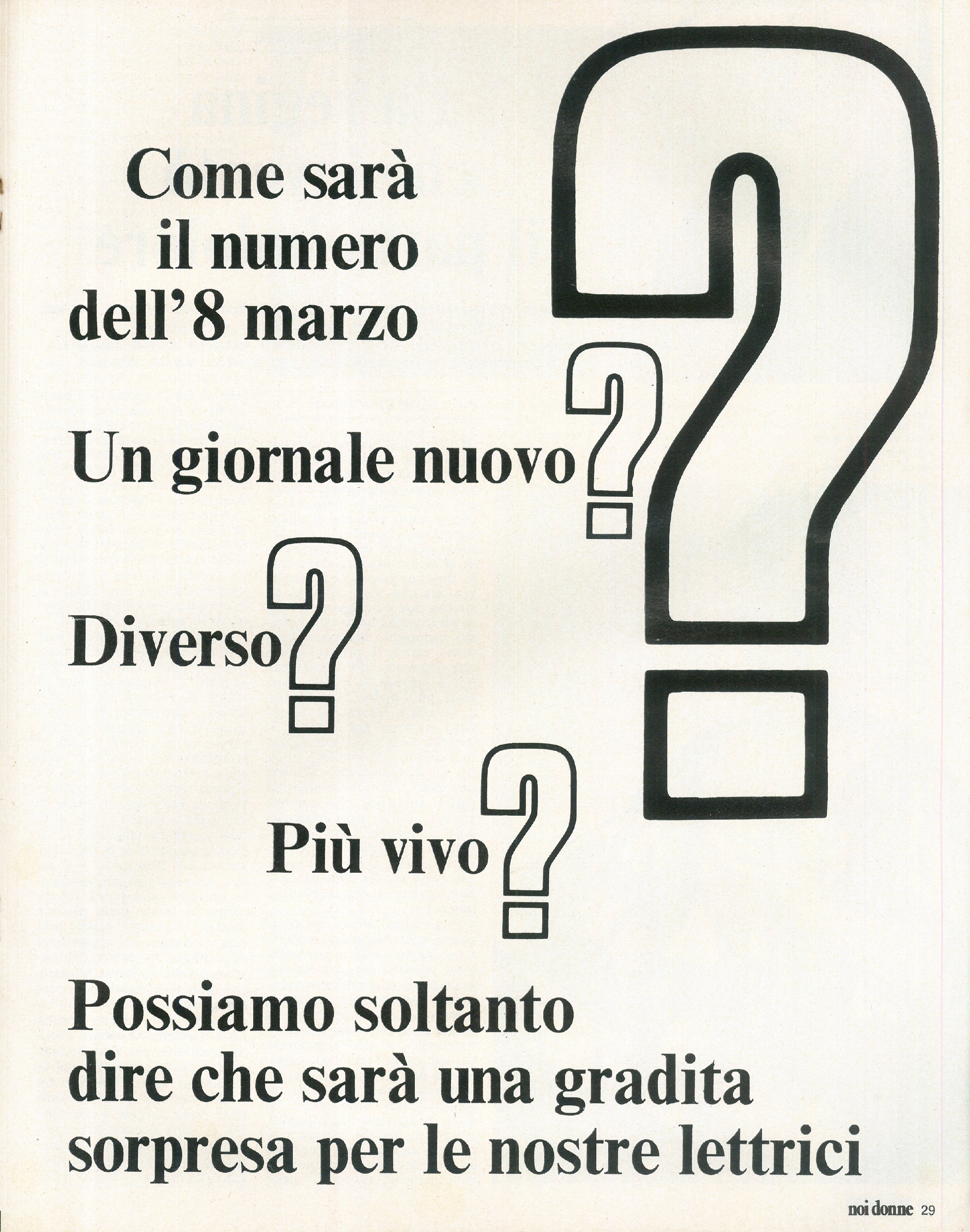 Foto: Speciale “Anche nelle tasse siamo discriminate”: la riforma fiscale penalizza le lavoratrici – Divorzio: l’opinione di esponenti cattolici sul referendum – Sud Italia: il libro “Storia di Paola” racconta la condizione delle donne meridionali 