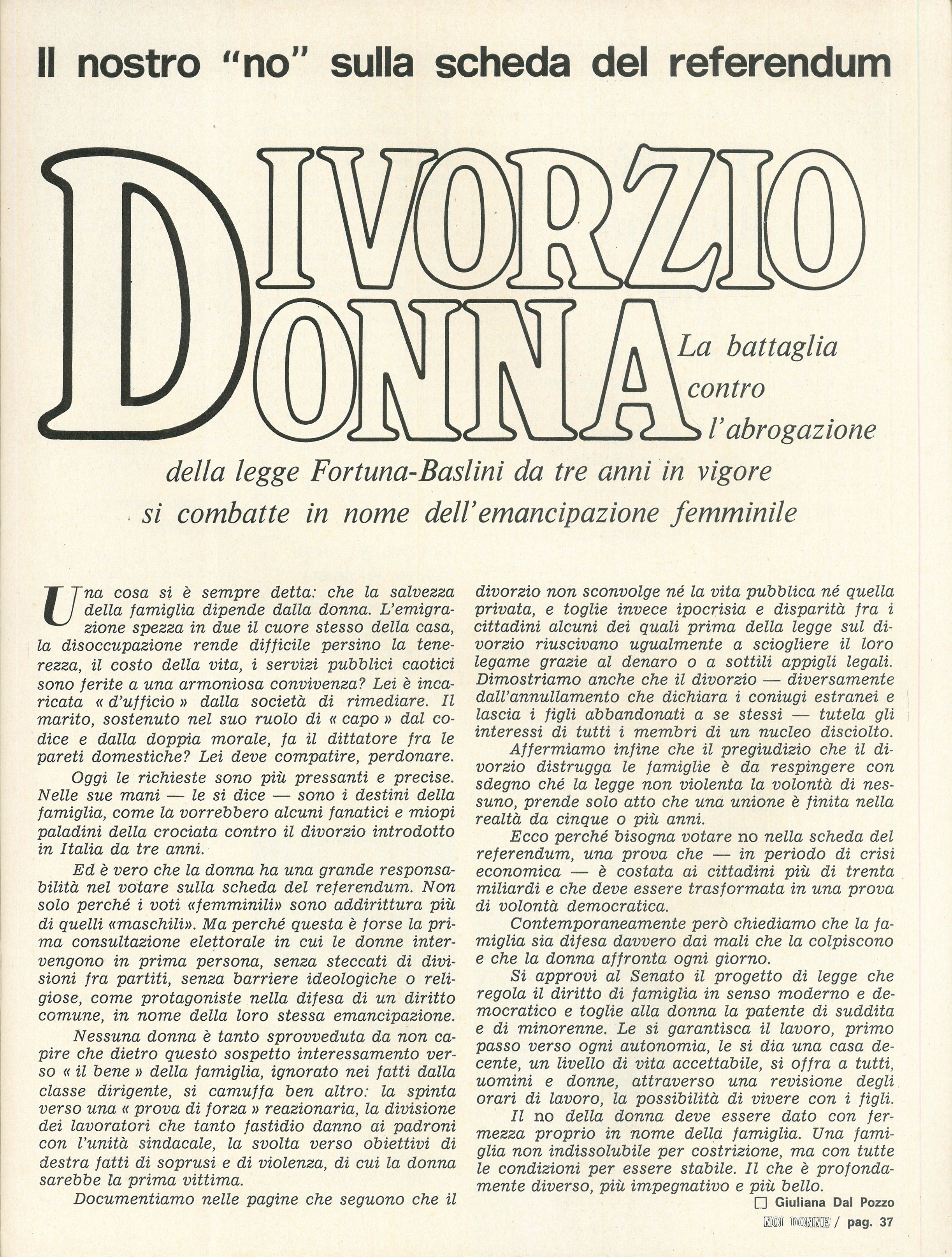 Foto: (nr 9-10) Diciamo no all'abolizione del divorzio