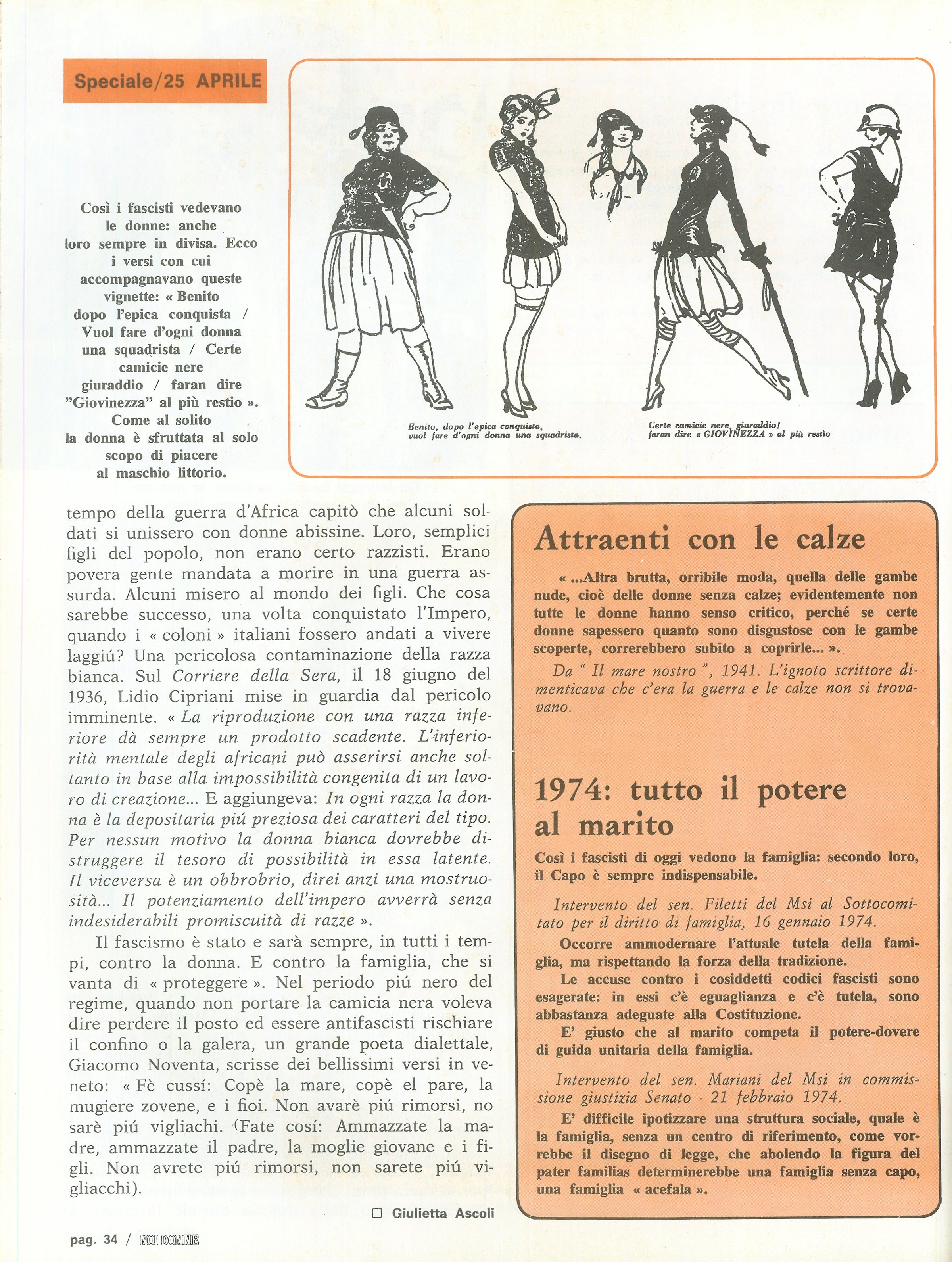 Foto: iSpeciale “Non votate come i fascisti”: il referendum del 12 maggio ha un grande significato politico, perché può contrastare una manovra fascista – Sud: le donne meridionali sono pronte ad organizzarsi per la lotta – Antifascismo: la determinazione 