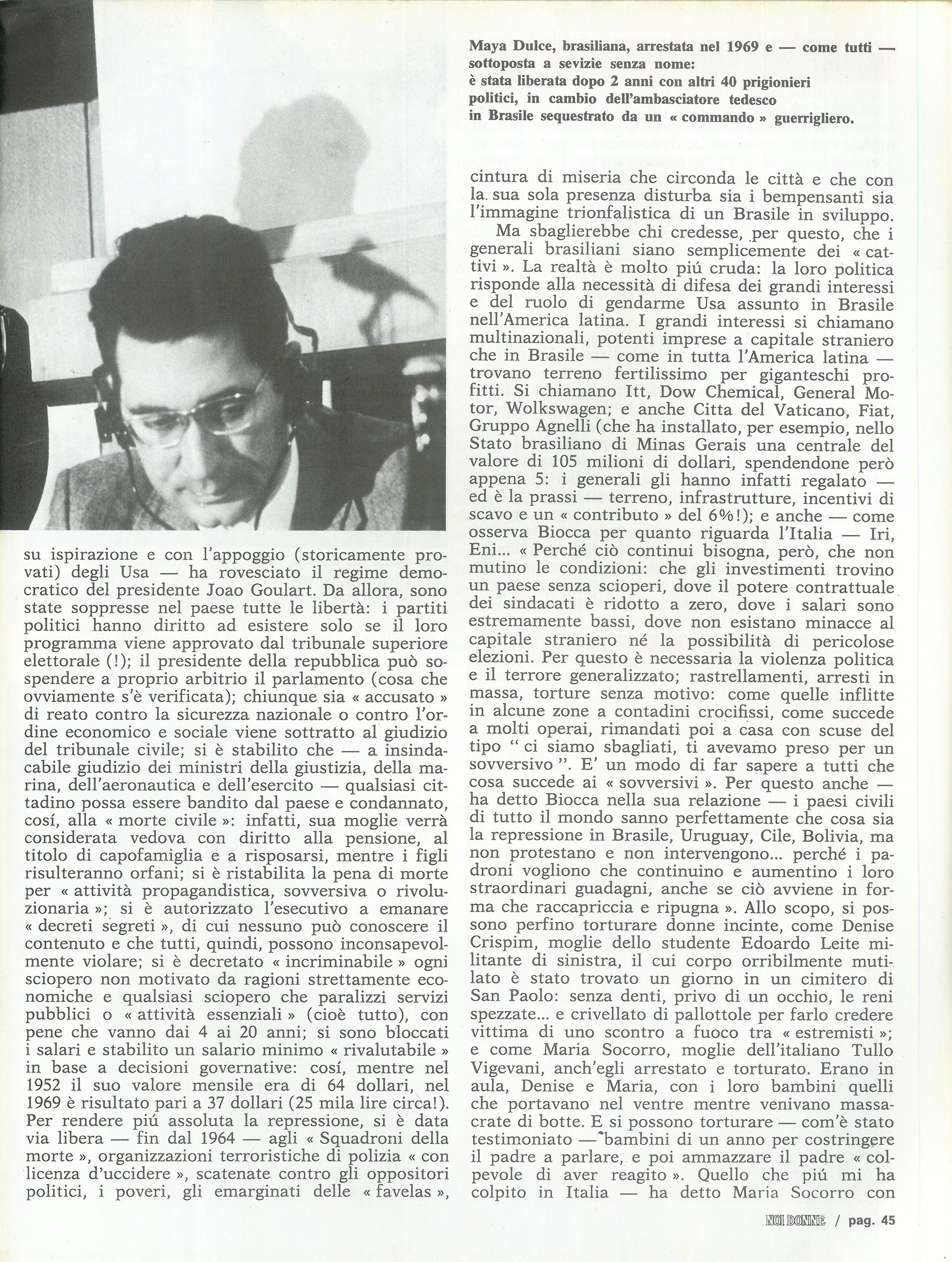 Foto: iSpeciale “Non votate come i fascisti”: il referendum del 12 maggio ha un grande significato politico, perché può contrastare una manovra fascista – Sud: le donne meridionali sono pronte ad organizzarsi per la lotta – Antifascismo: la determinazione 