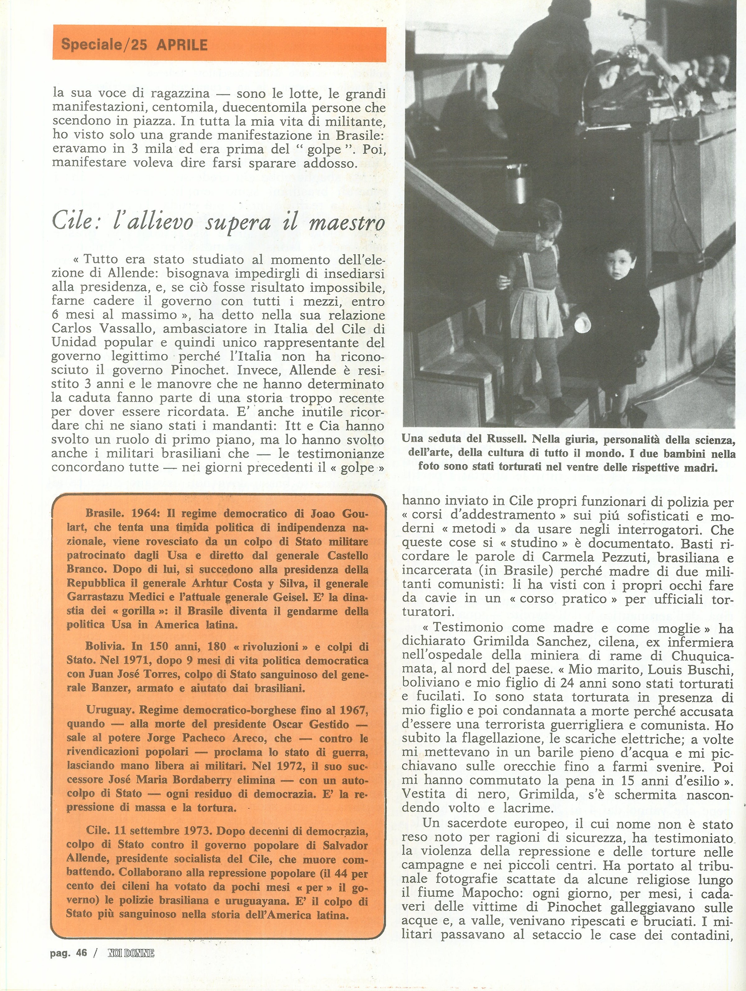 Foto: iSpeciale “Non votate come i fascisti”: il referendum del 12 maggio ha un grande significato politico, perché può contrastare una manovra fascista – Sud: le donne meridionali sono pronte ad organizzarsi per la lotta – Antifascismo: la determinazione 
