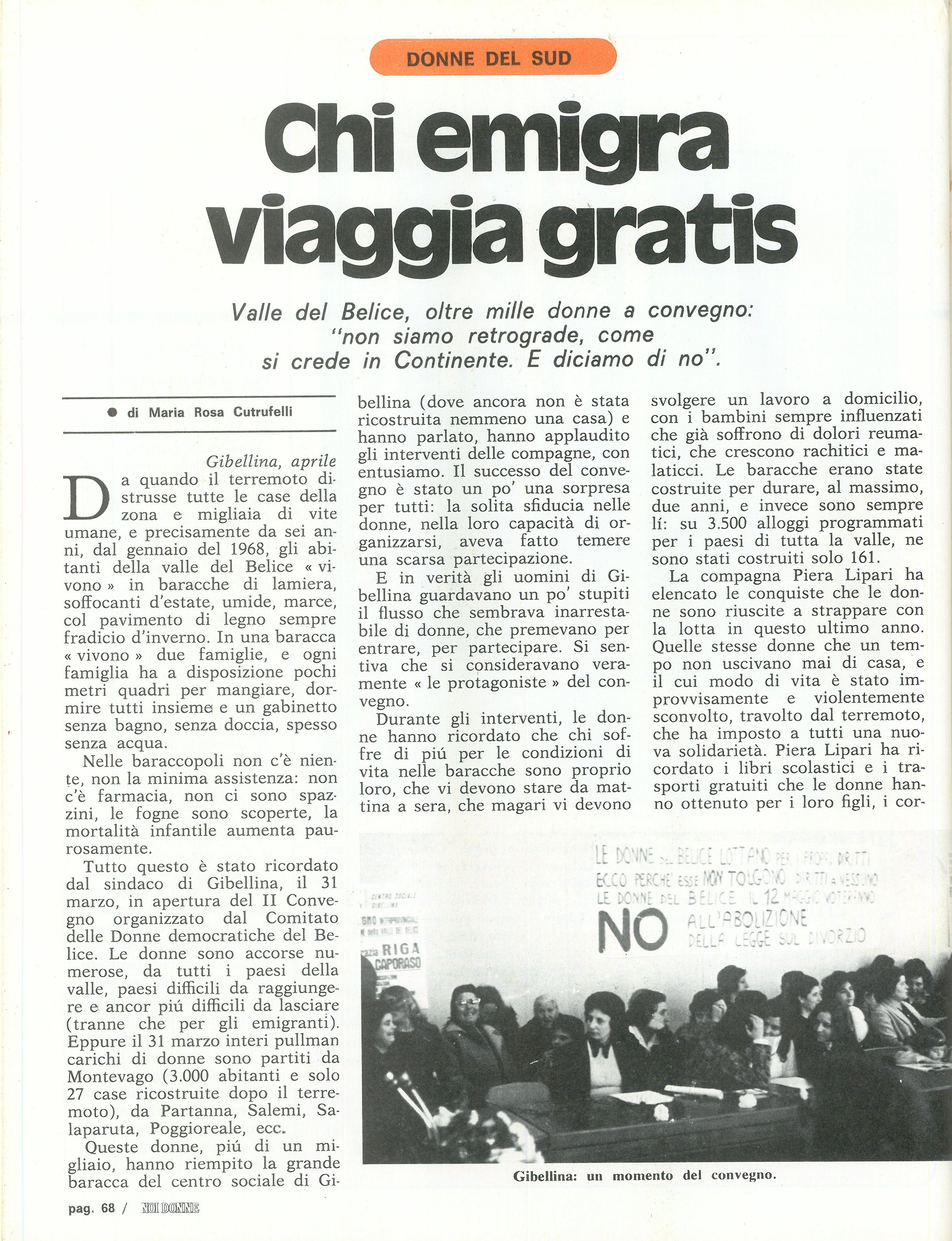 Foto: iSpeciale “Non votate come i fascisti”: il referendum del 12 maggio ha un grande significato politico, perché può contrastare una manovra fascista – Sud: le donne meridionali sono pronte ad organizzarsi per la lotta – Antifascismo: la determinazione 