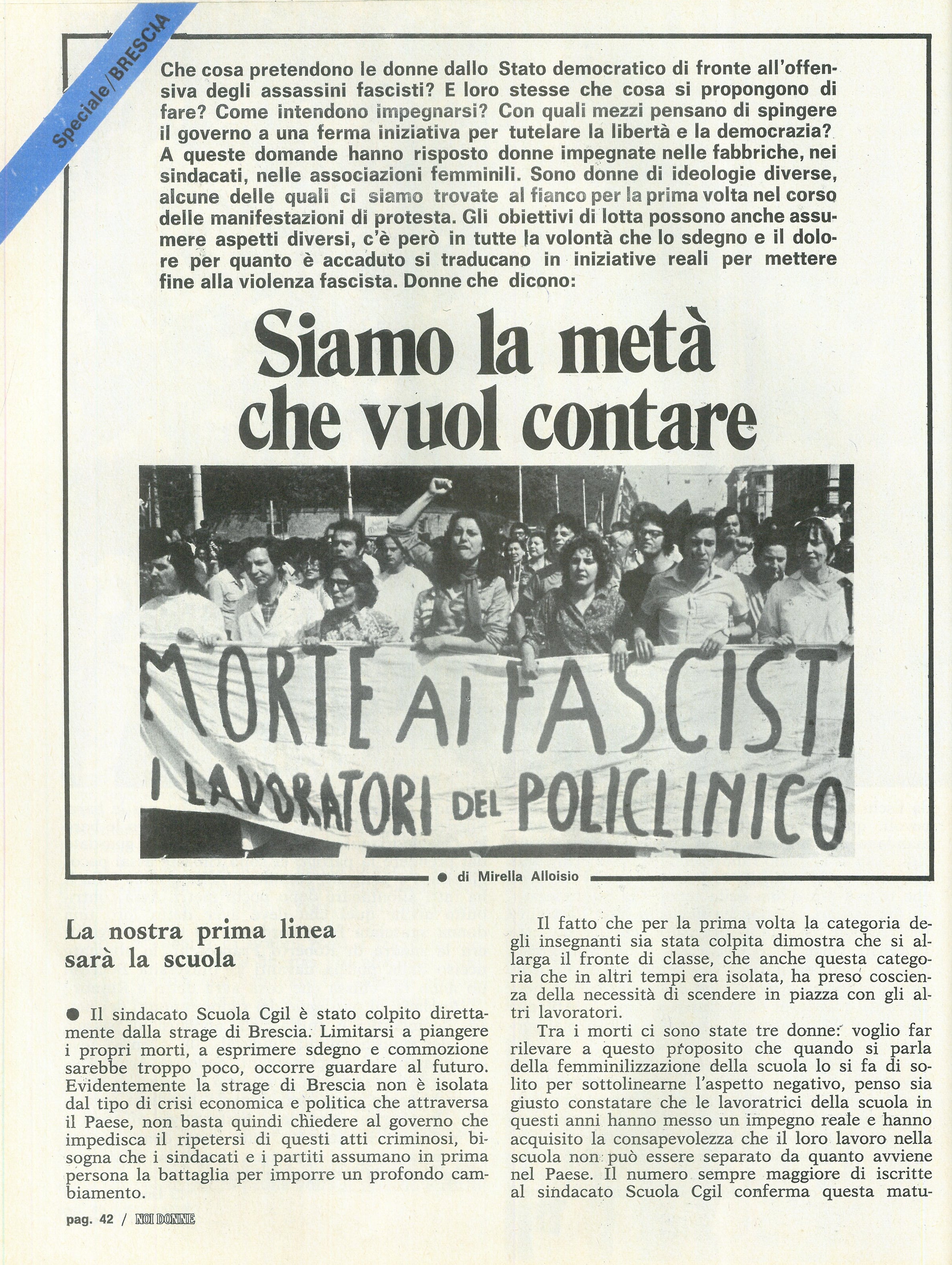 Foto: Dolore e rabbia, inchiesta a Brescia sulla strage fascista