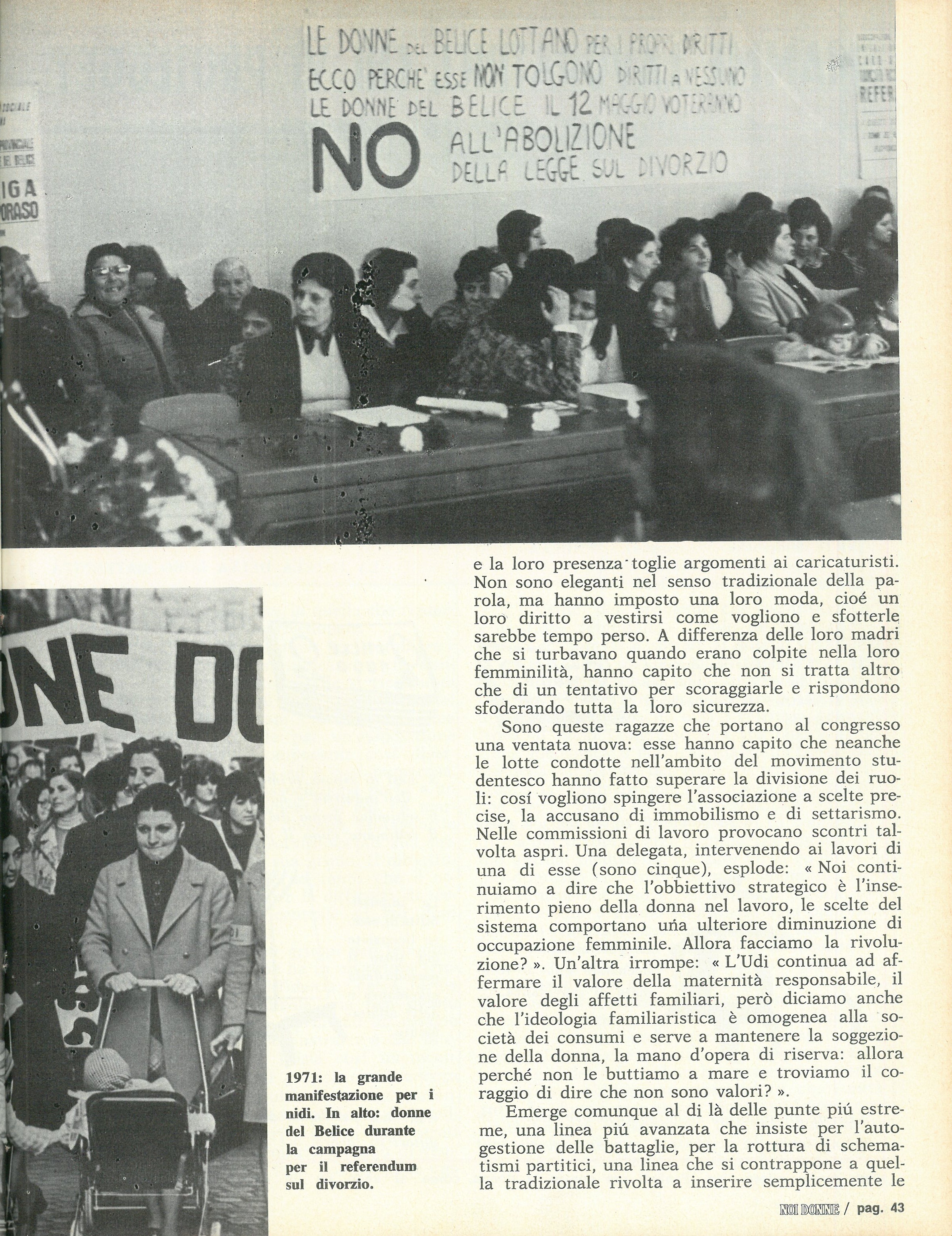 Foto: L'UDIssea una storia lunga trenta anni di una associazione femminile