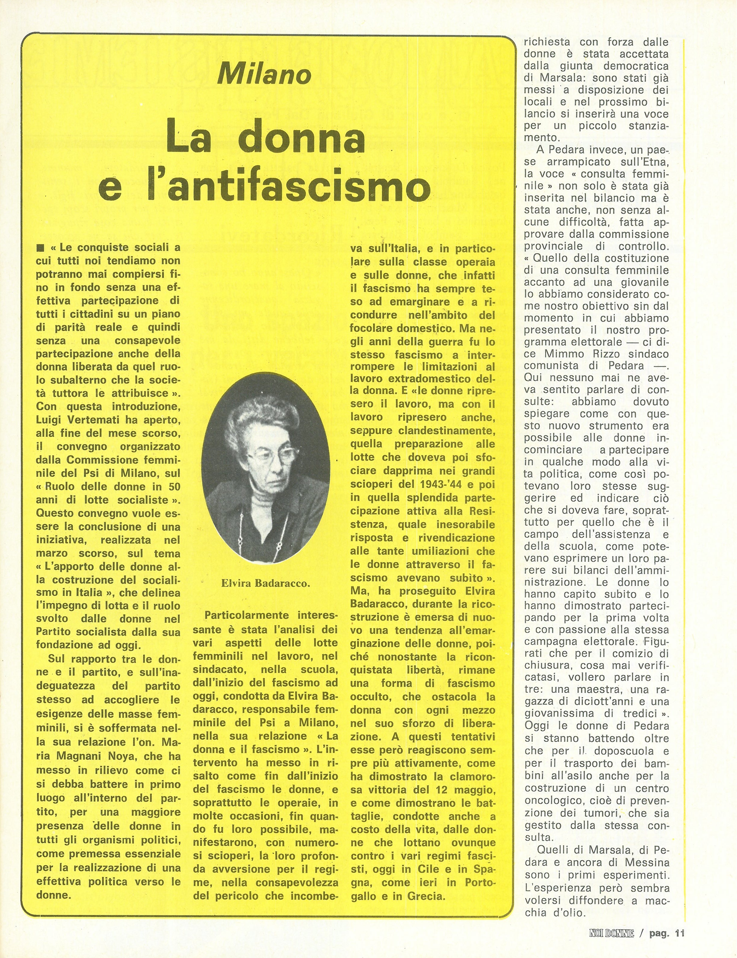 Foto: (nr 1-2) 1975, il mondo parla delle donne